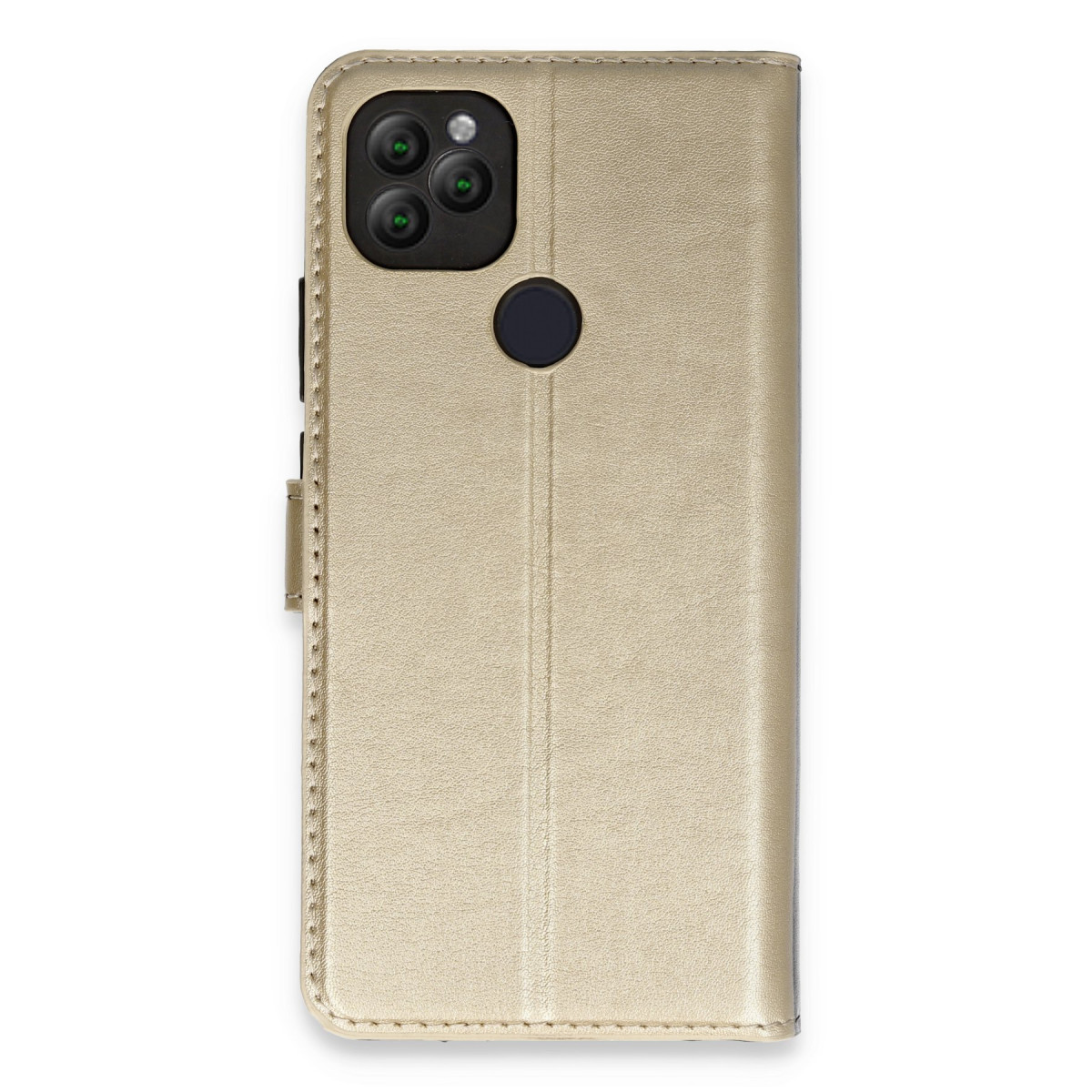 Newface General Mobile GM 22 Kılıf Trend S Plus Kapaklı Kılıf - Gold — görsel 9