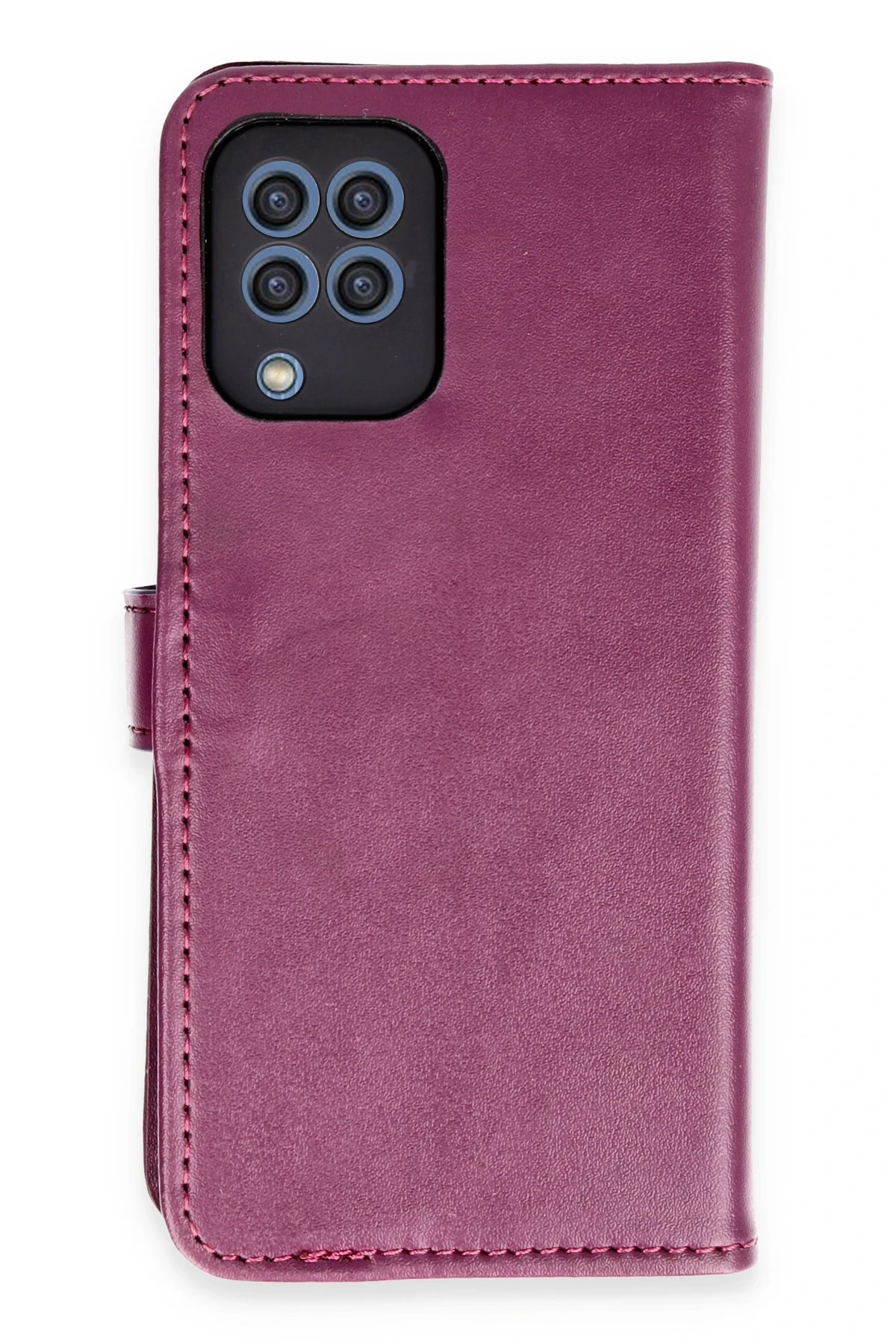Newface Samsung Galaxy A22 Kılıf Trend S Plus Kapaklı Kılıf - Derin Mor
