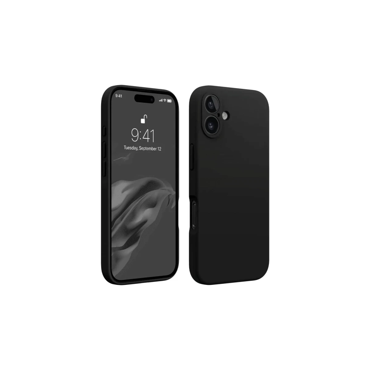 Newface Apple iPhone 16 Kılıf First Silikon - Siyah — görsel 4
