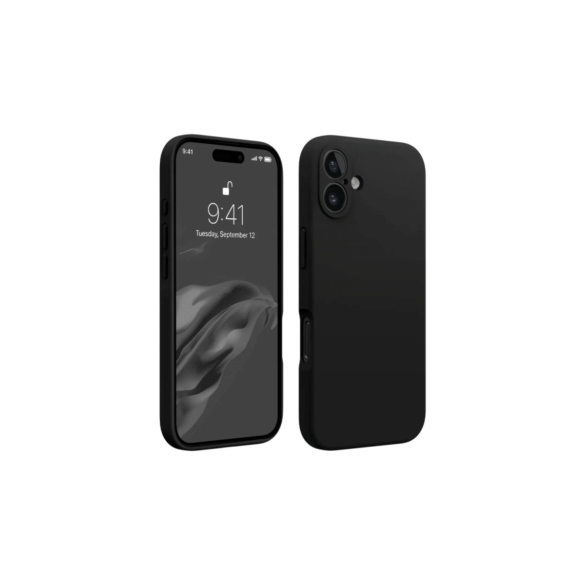 Newface Apple iPhone 16 Kılıf First Silikon - Siyah — görsel 7