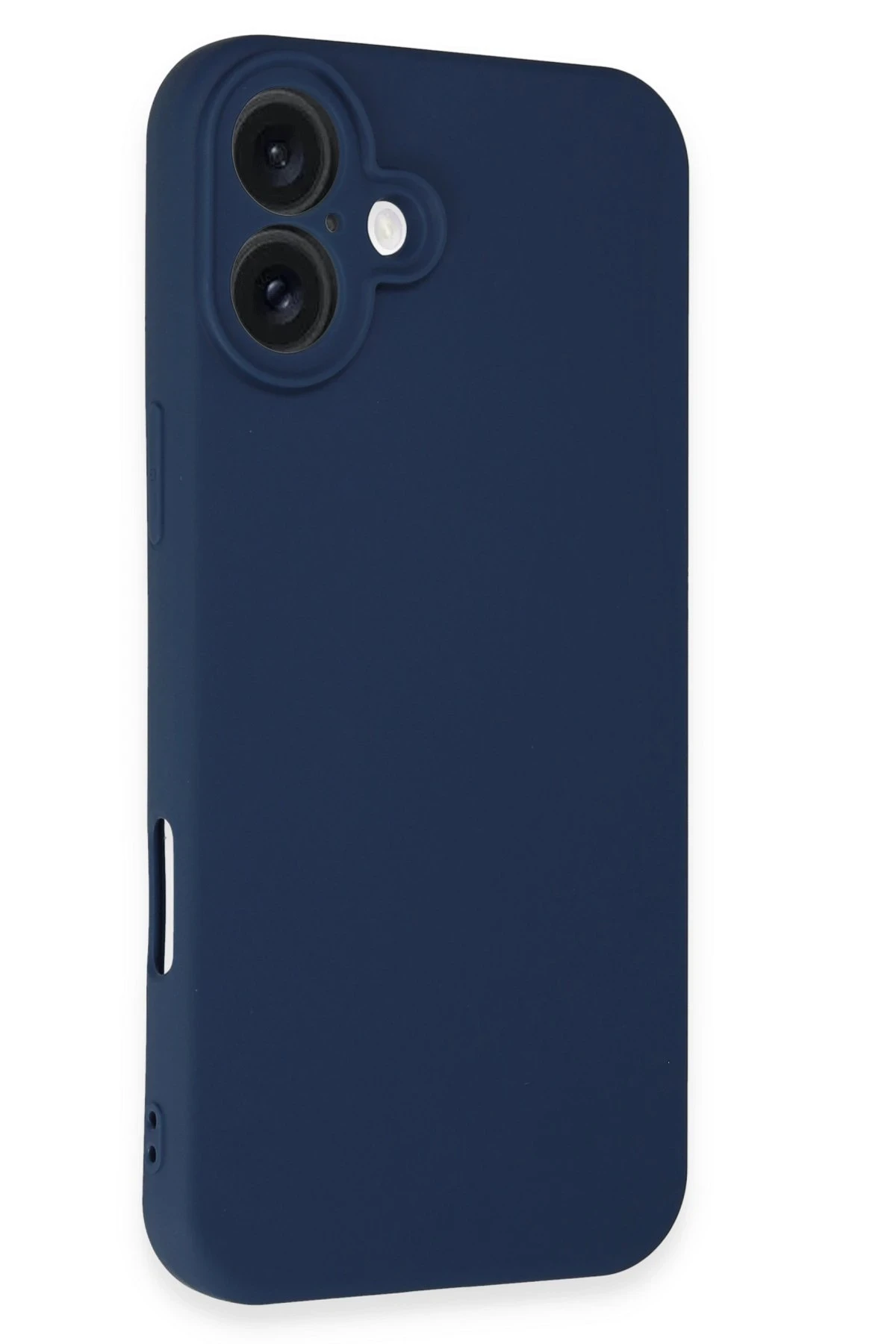 Newface iPhone 16 Kılıf First Silikon - Lacivert