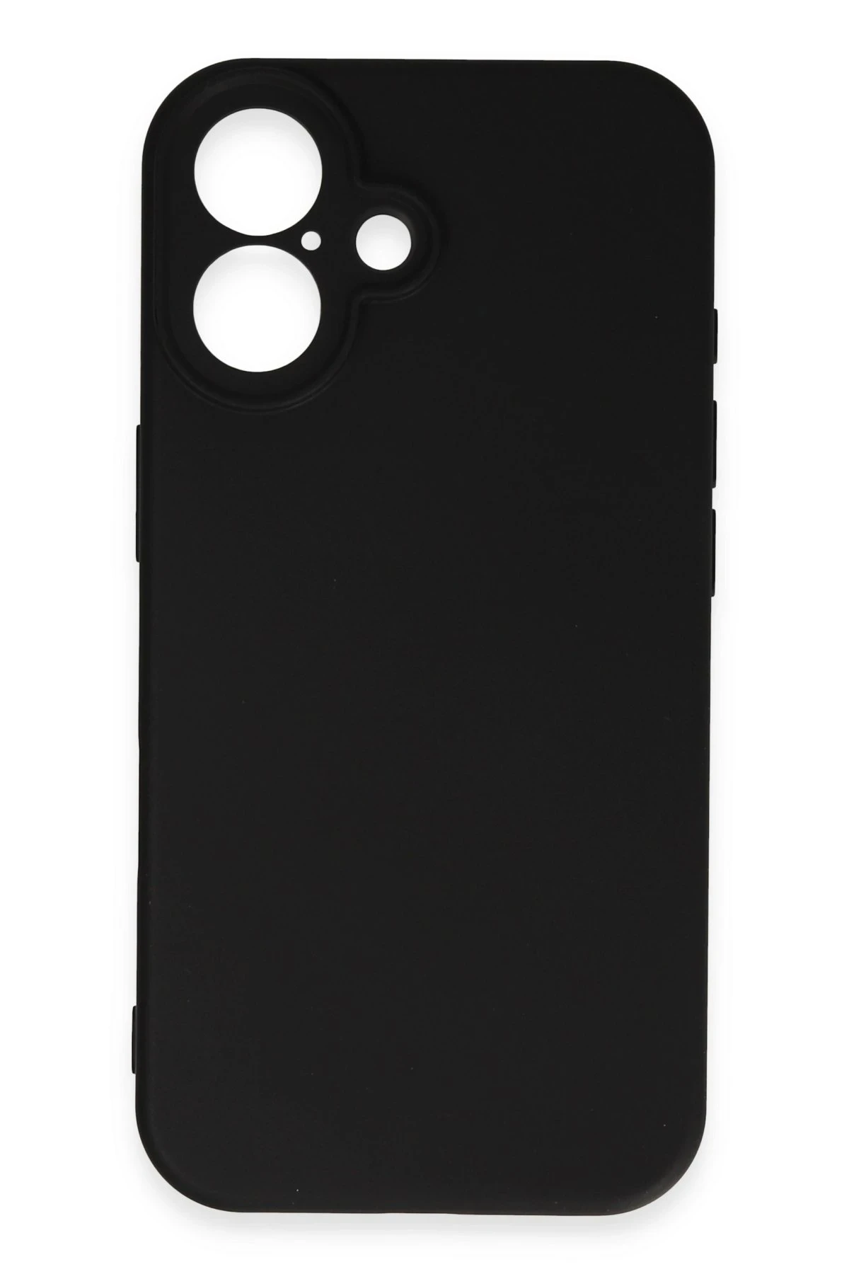 Newface iPhone 16 Plus Kılıf First Silikon - Siyah