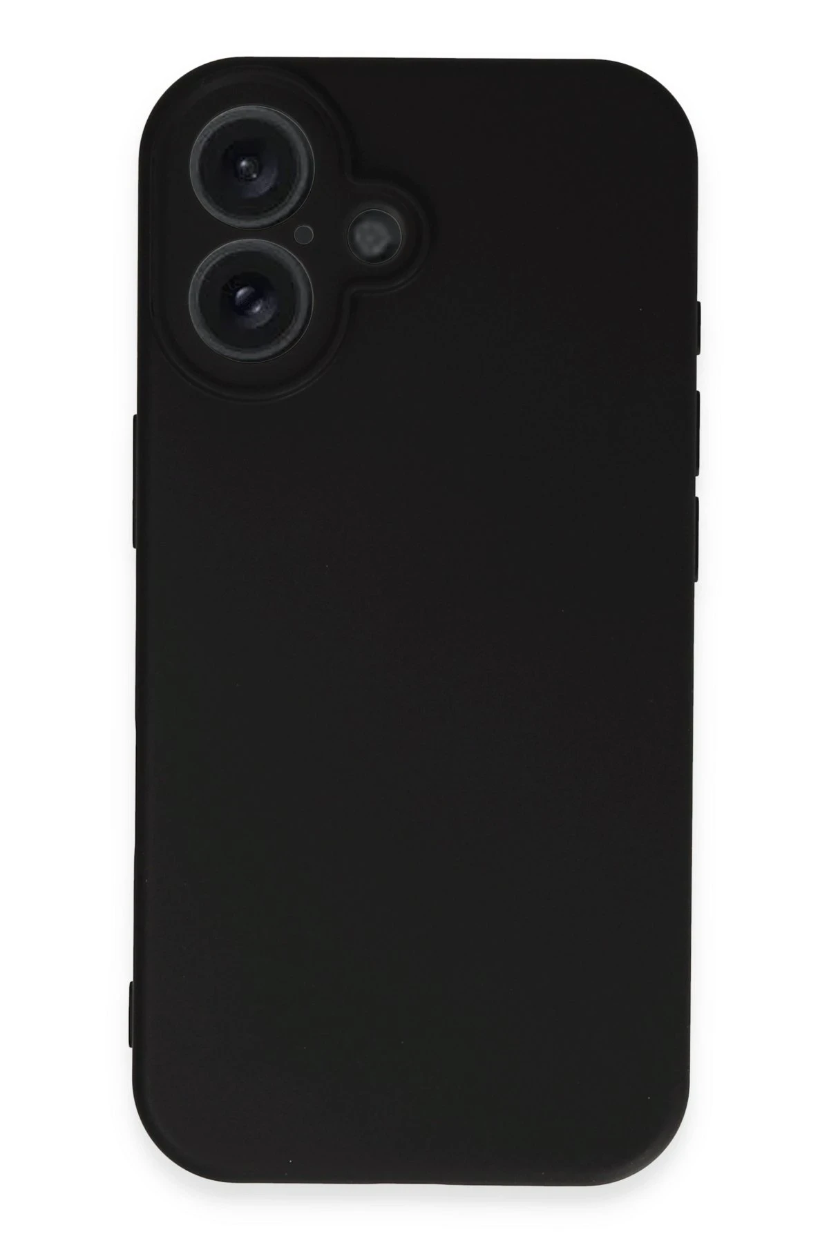 Newface iPhone 16 Plus Kılıf First Silikon - Siyah