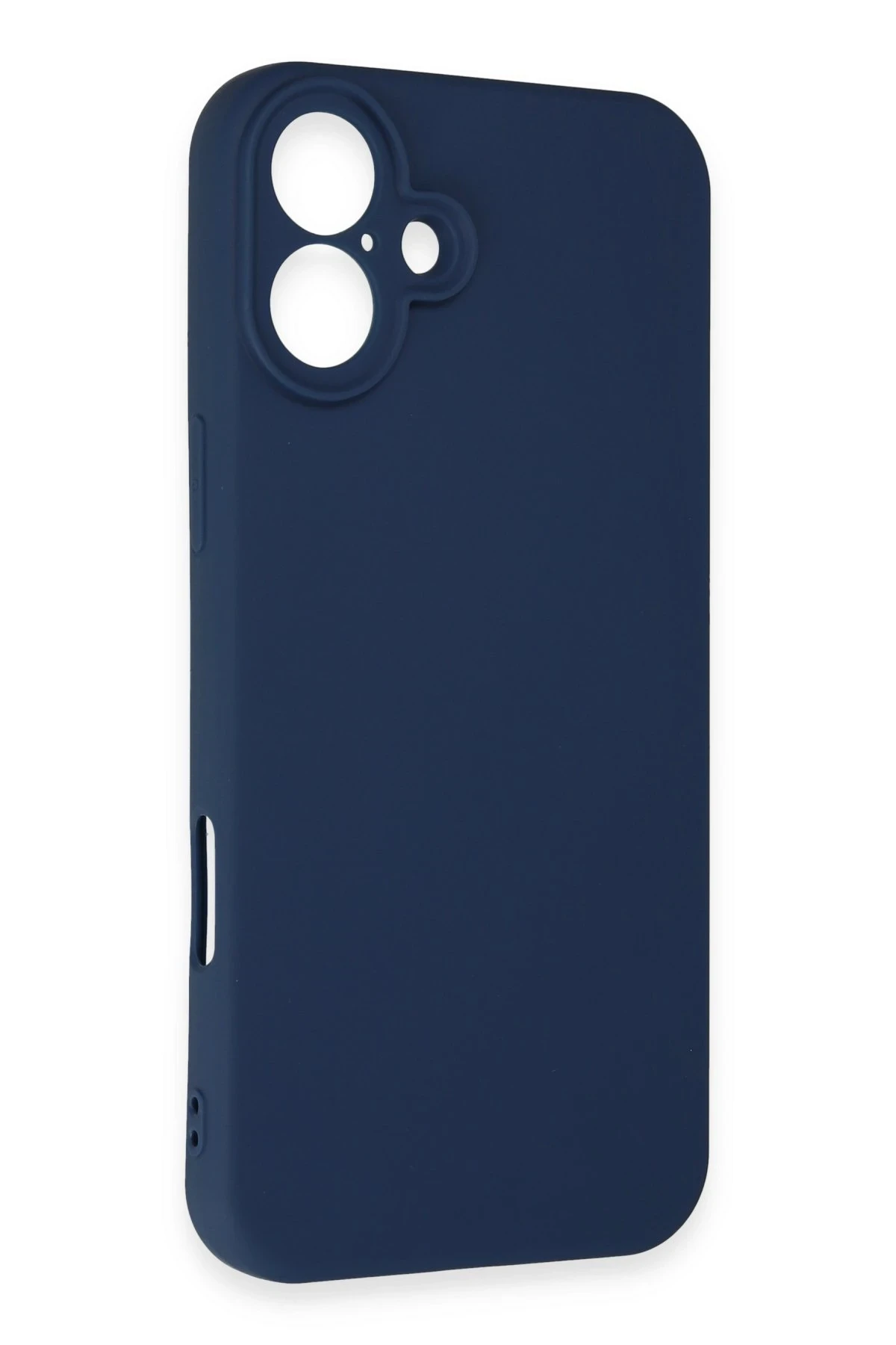 Newface iPhone 16 Plus Kılıf First Silikon - Lacivert