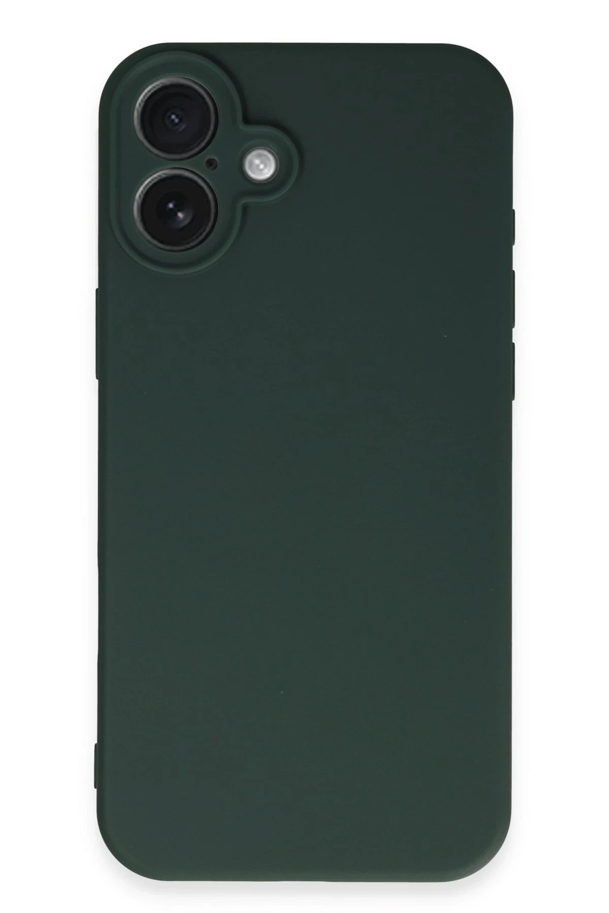 Newface iPhone 16 Plus Kılıf First Silikon - Koyu Yeşil