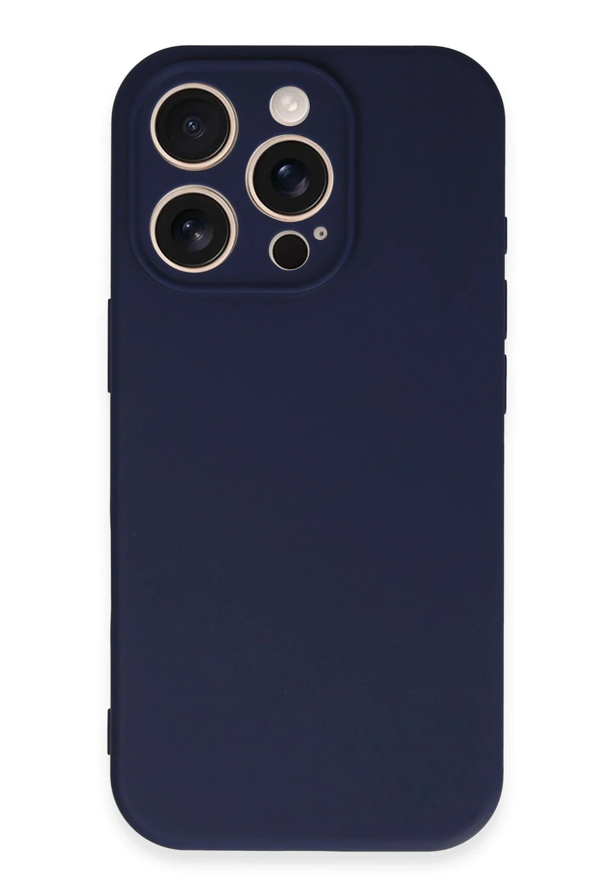 Newface iPhone 16 Pro Kılıf First Silikon - Lacivert