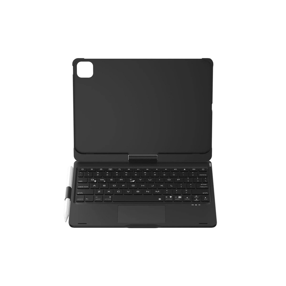 Newface Apple iPad Pro 11 (2024) F11 ATS Kılıf Magic Dönen Klavyeli Tablet Kılıf - Siyah — görsel 6