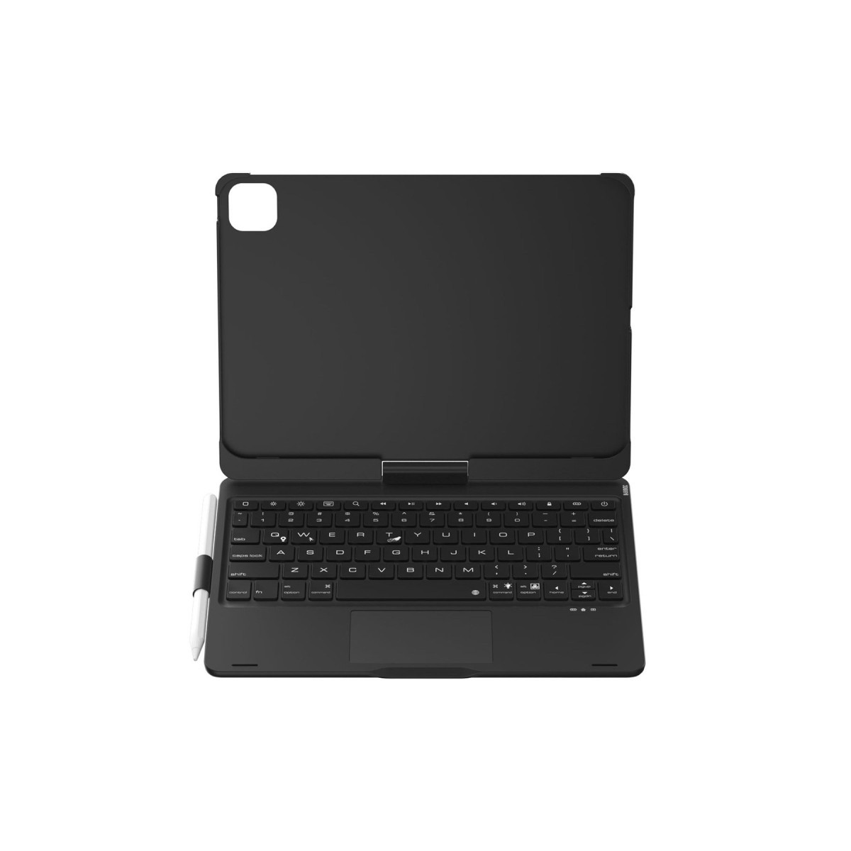Newface Apple iPad Pro 11 (2024) F11 ATS Kılıf Magic Dönen Klavyeli Tablet Kılıf - Siyah — görsel 11