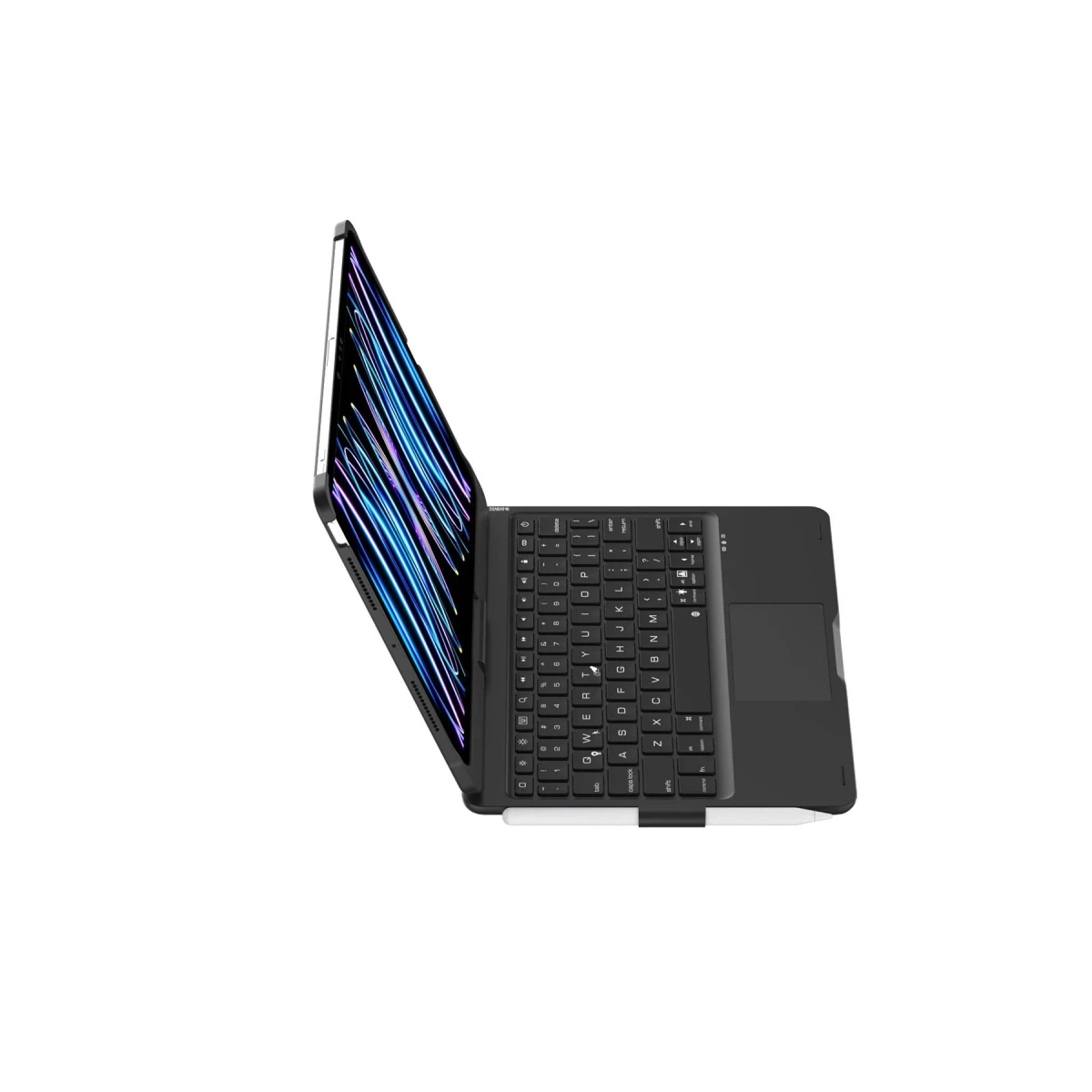 Newface Apple iPad Pro 11 (2024) F11 ATS Kılıf Magic Dönen Klavyeli Tablet Kılıf - Siyah — görsel 10