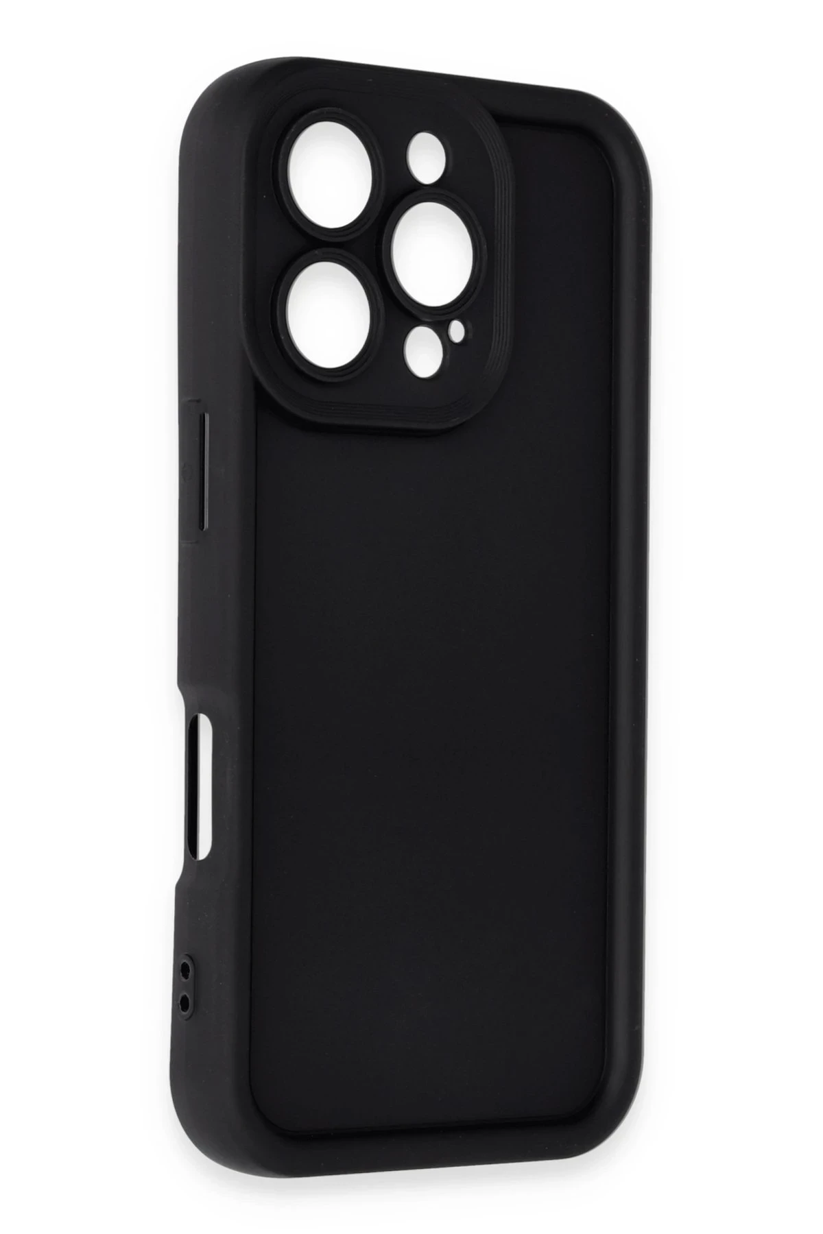 Newface iPhone 16 Pro Kılıf Viera Silikon - Siyah