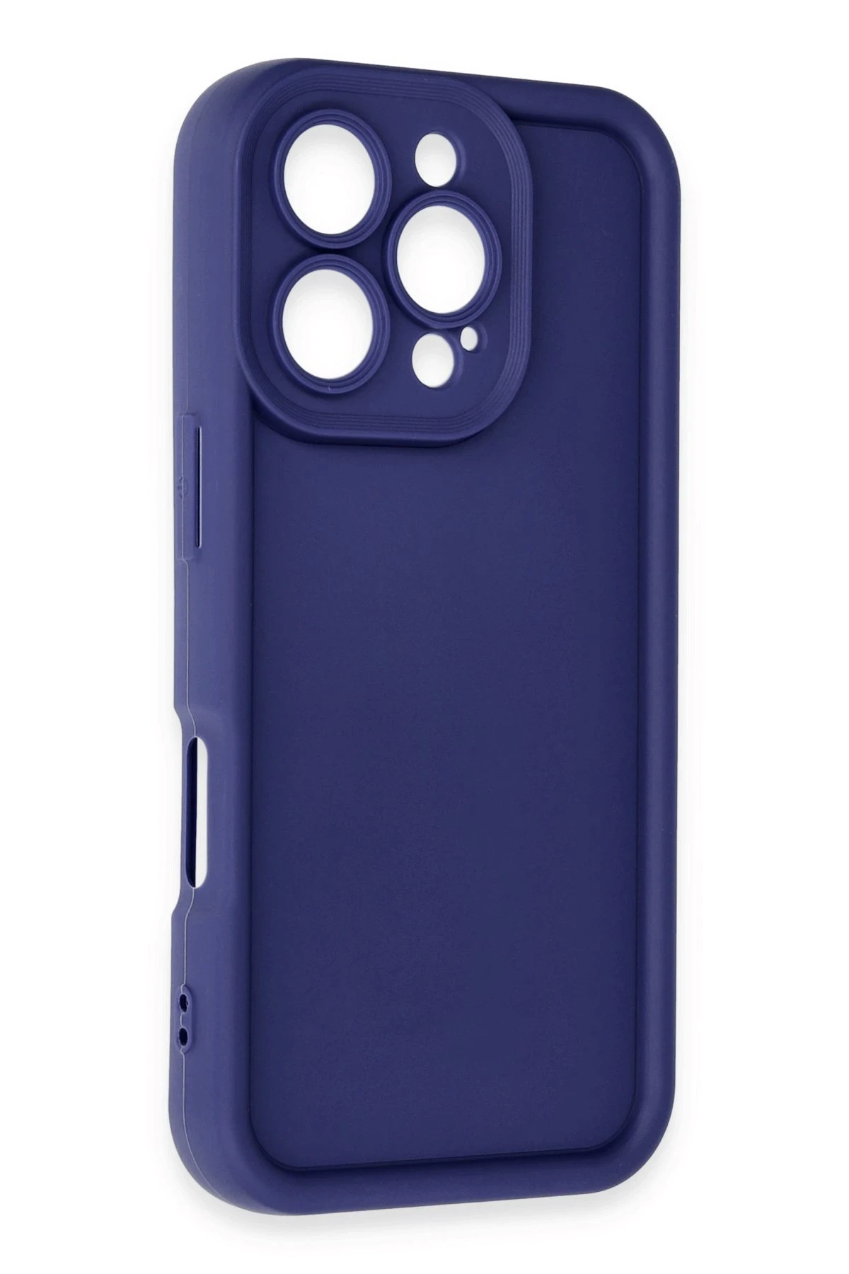 Newface iPhone 16 Pro Kılıf Viera Silikon - Lacivert