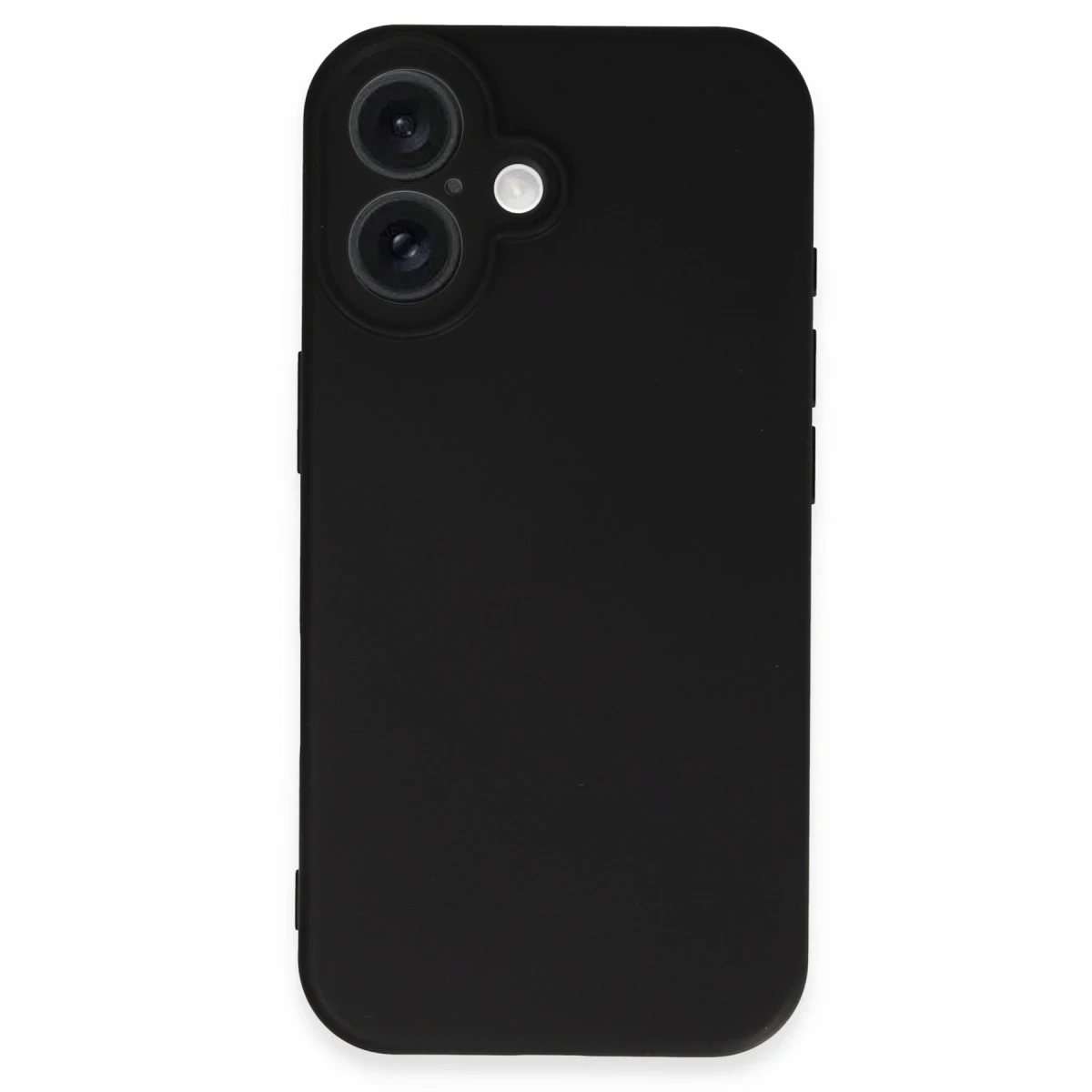 Newface Apple iPhone 16 Plus Kılıf Nano içi Kadife Silikon - Siyah — görsel 8