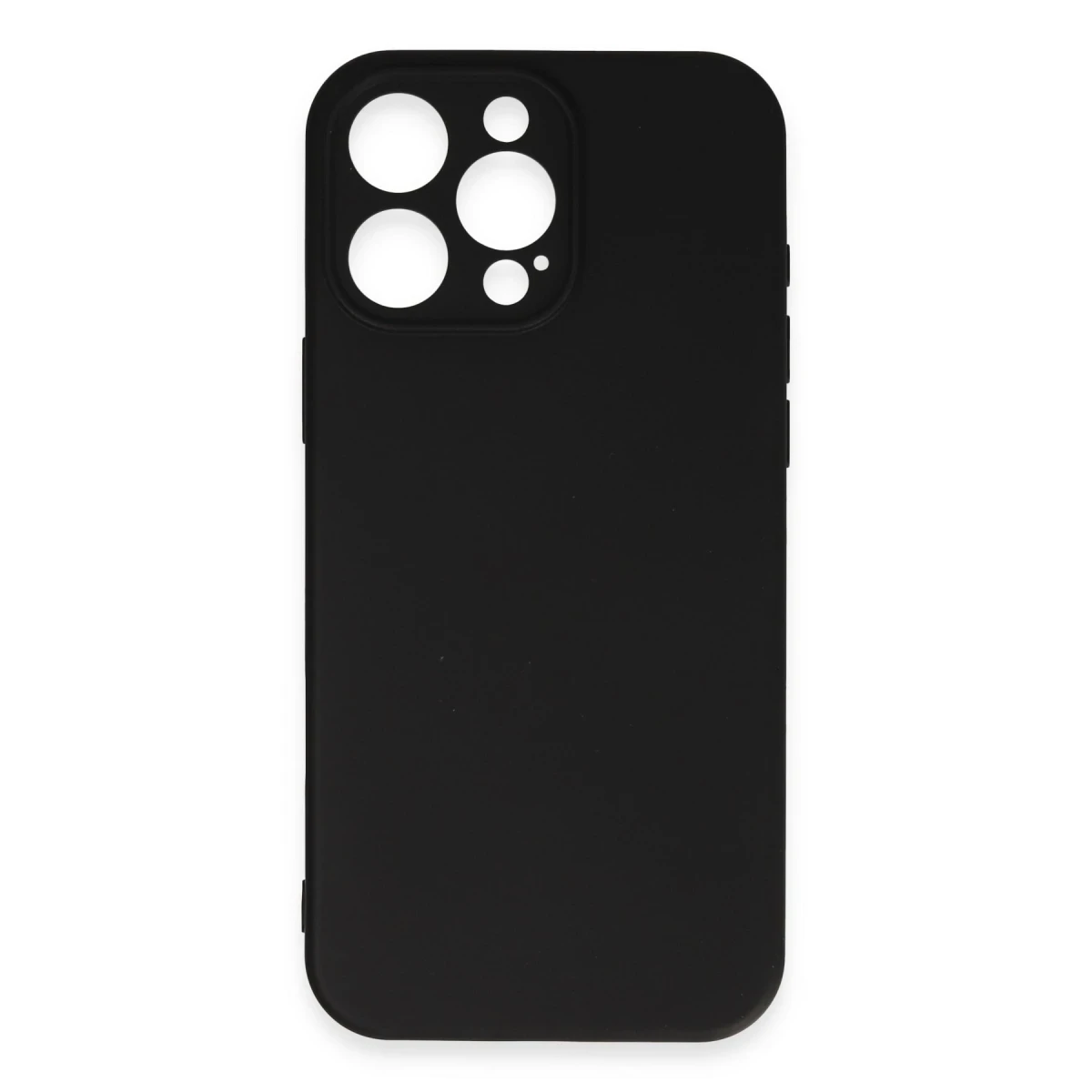 Newface Apple iPhone 16 Pro Max Kılıf Nano içi Kadife Silikon - Siyah — görsel 6