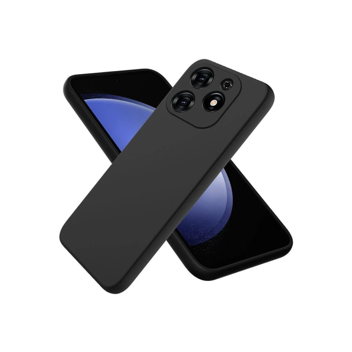 Newface Tecno Spark Go 2024 Kılıf First Silikon - Siyah — görsel 5