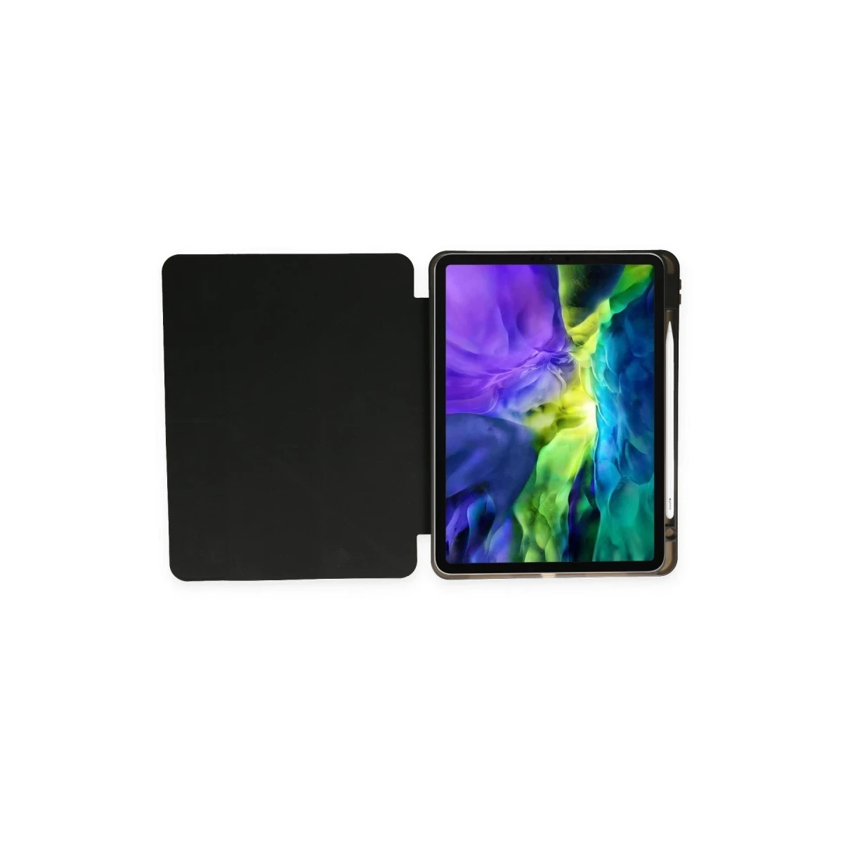 Newface Apple iPad Pro 13 (2024) Kılıf Kalemlikli Mars Tablet Kılıfı - Siyah — görsel 6