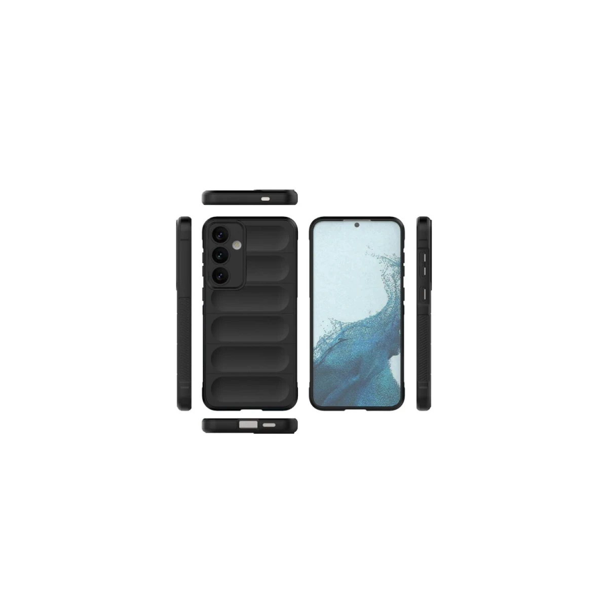 Newface Samsung Galaxy S24 FE Kılıf Optimum Silikon - Siyah — görsel 6