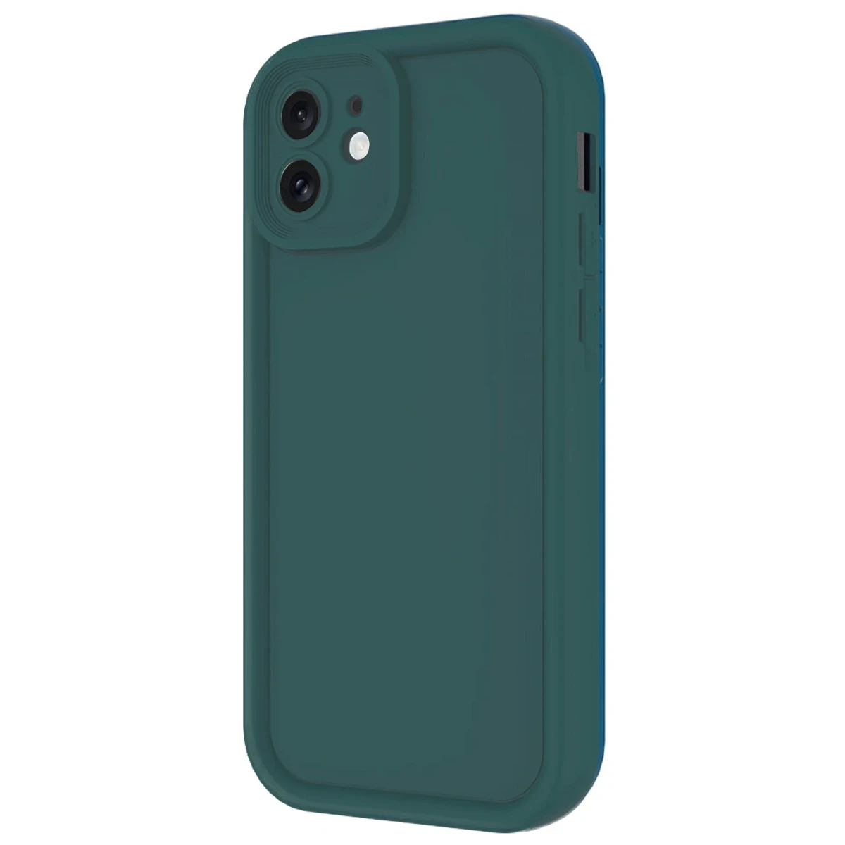 Newface Apple iPhone 11 Kılıf Viera Silikon - Koyu Yeşil