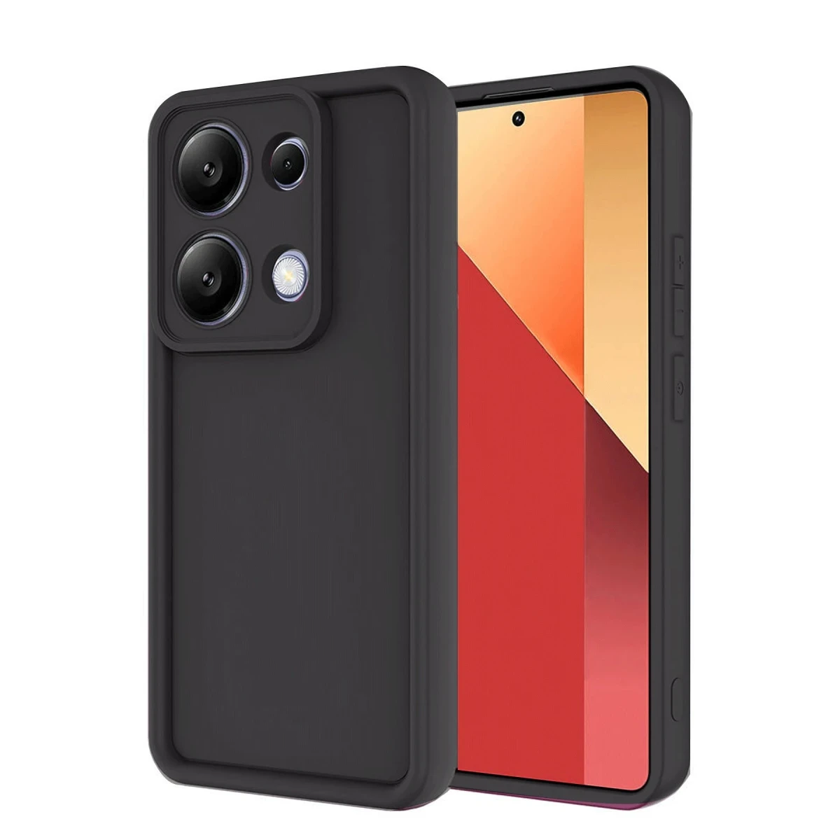 Newface Xiaomi Redmi Note 13 Pro 4G Kılıf Viera Silikon - Siyah — görsel 2