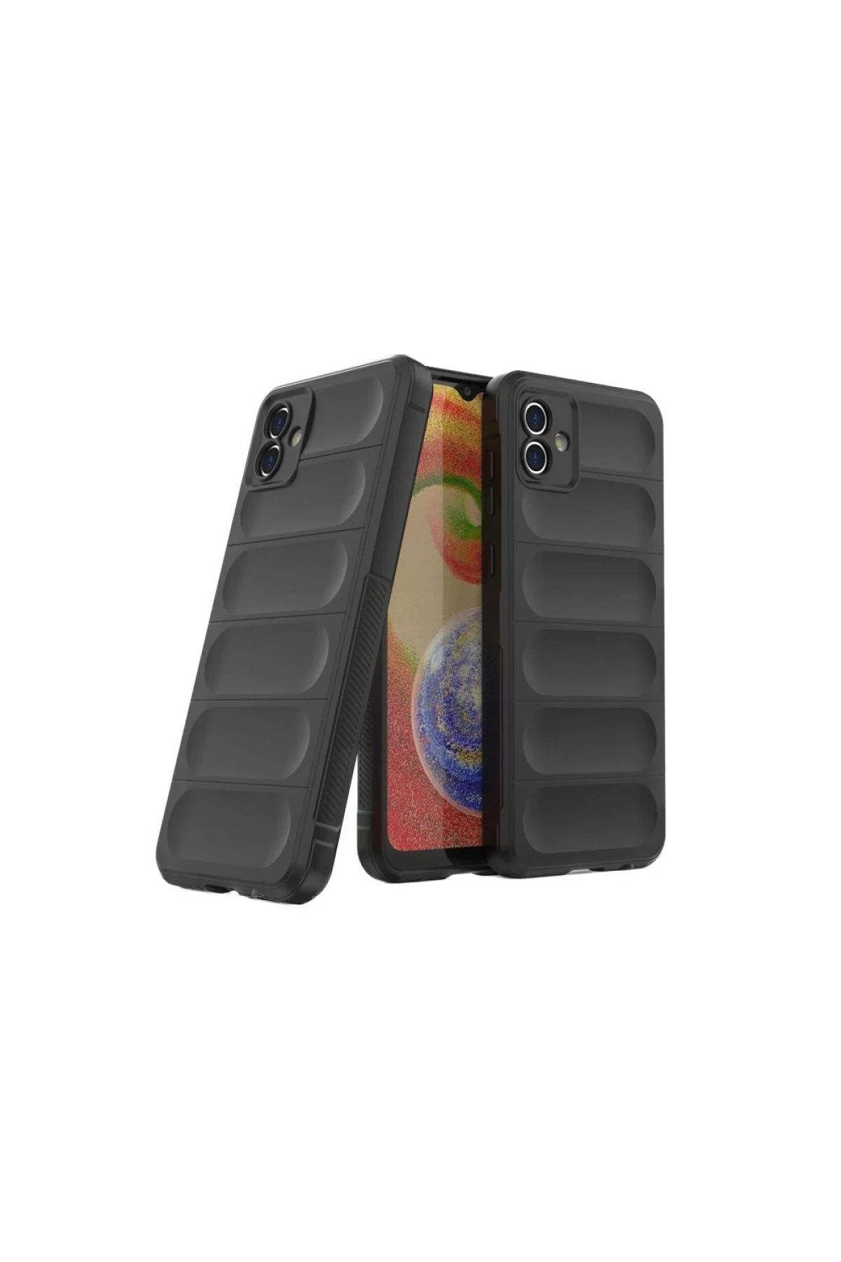 Newface Samsung Galaxy A06 Kılıf Optimum Silikon - Siyah