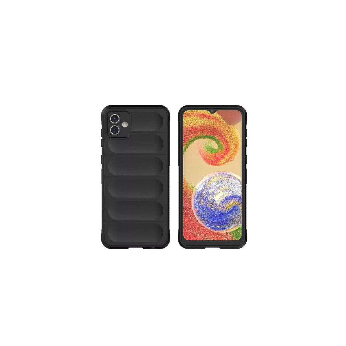Newface Samsung Galaxy A06 Kılıf Optimum Silikon - Siyah — görsel 9