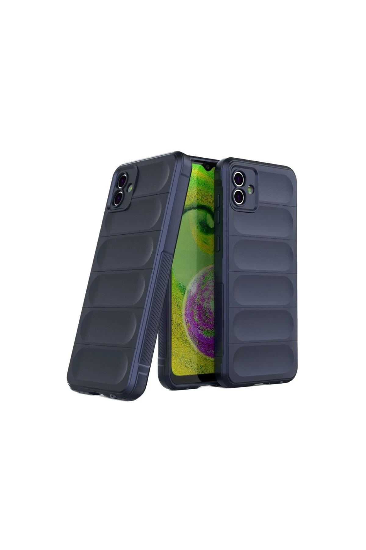 Newface Samsung Galaxy A06 Kılıf Optimum Silikon - Lacivert