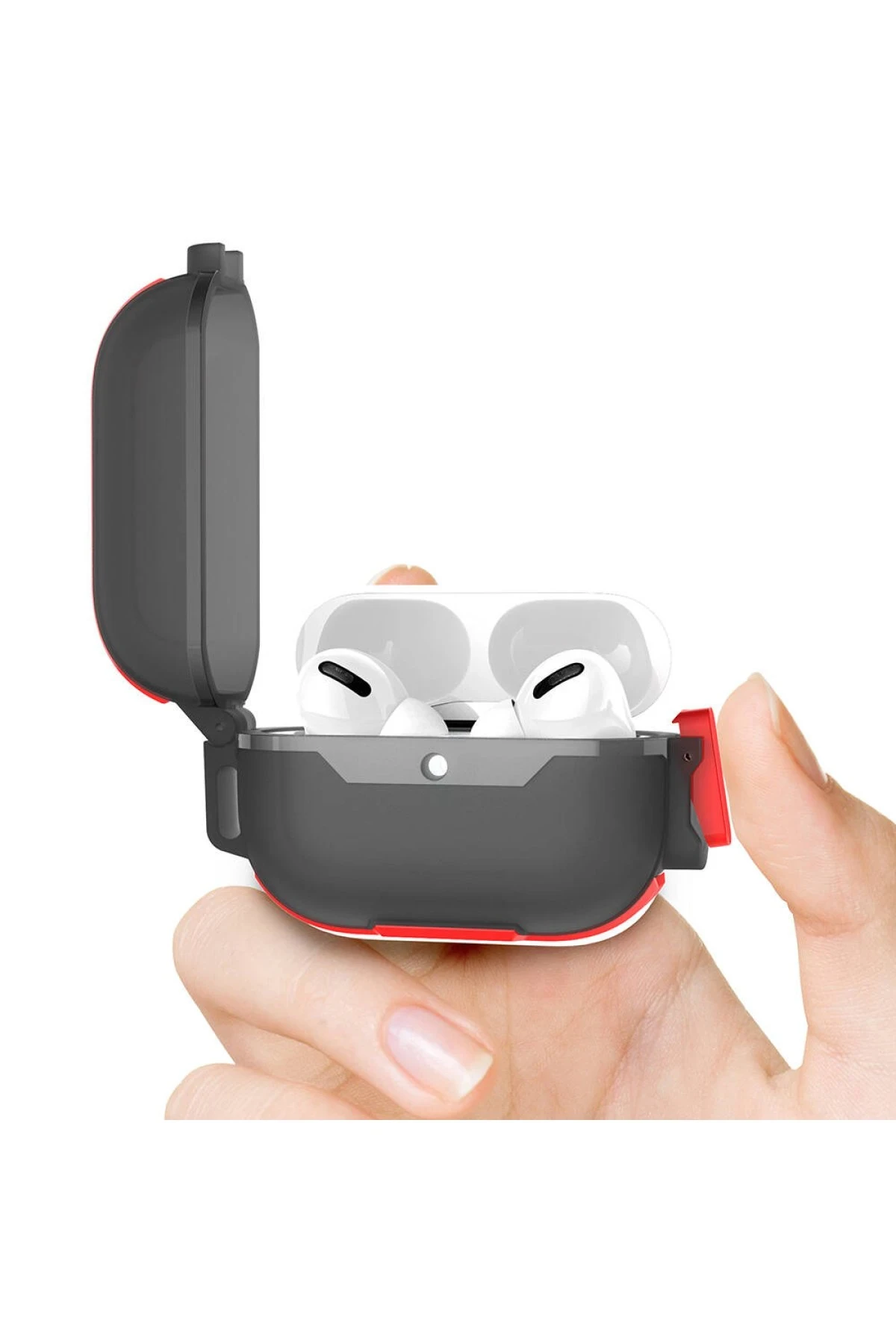 Newface Apple Airpods 4 (4.nesil) Predator Airpods Kılıf - Siyah — görsel 2