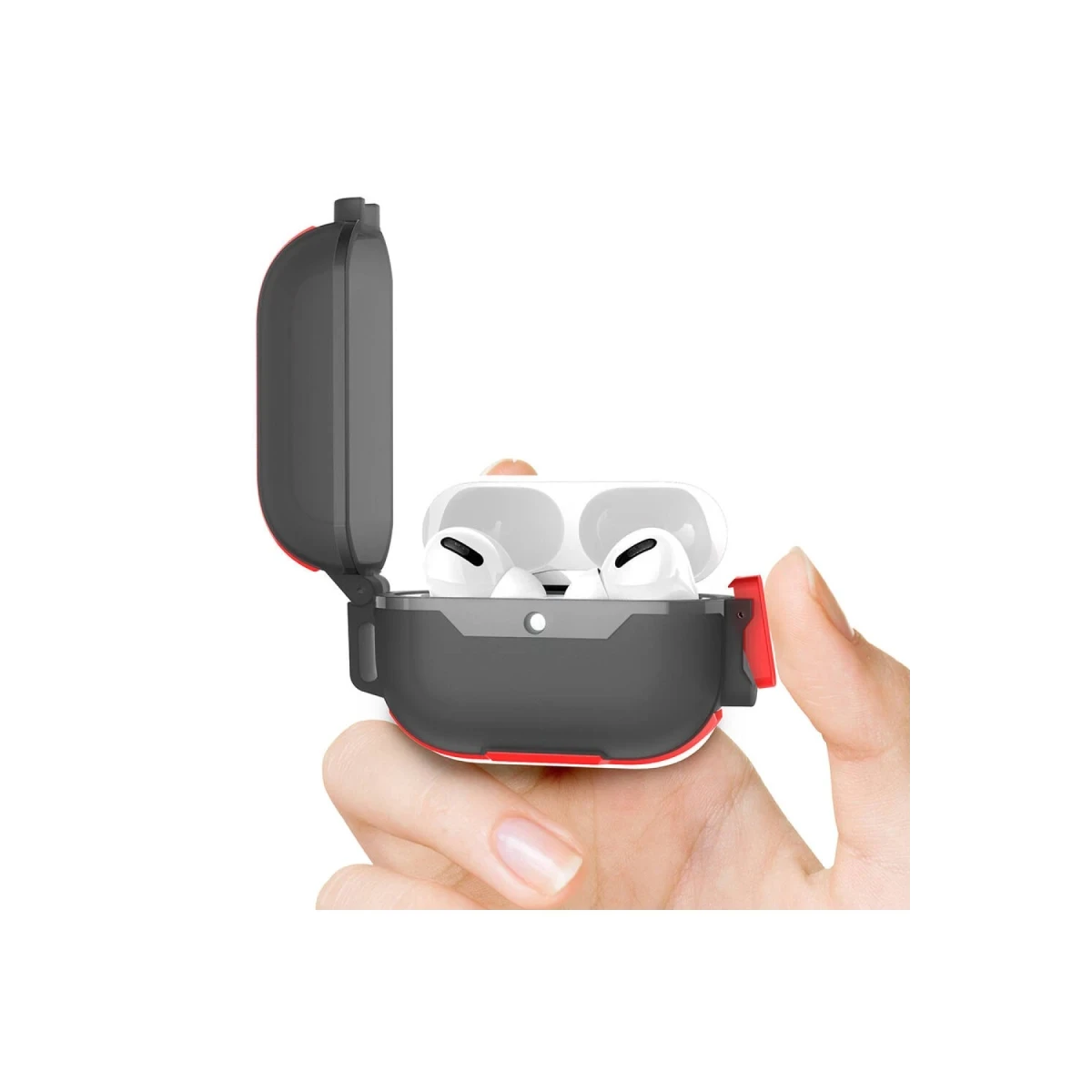 Newface Apple Airpods 4 (4.nesil) Predator Airpods Kılıf - Siyah — görsel 7