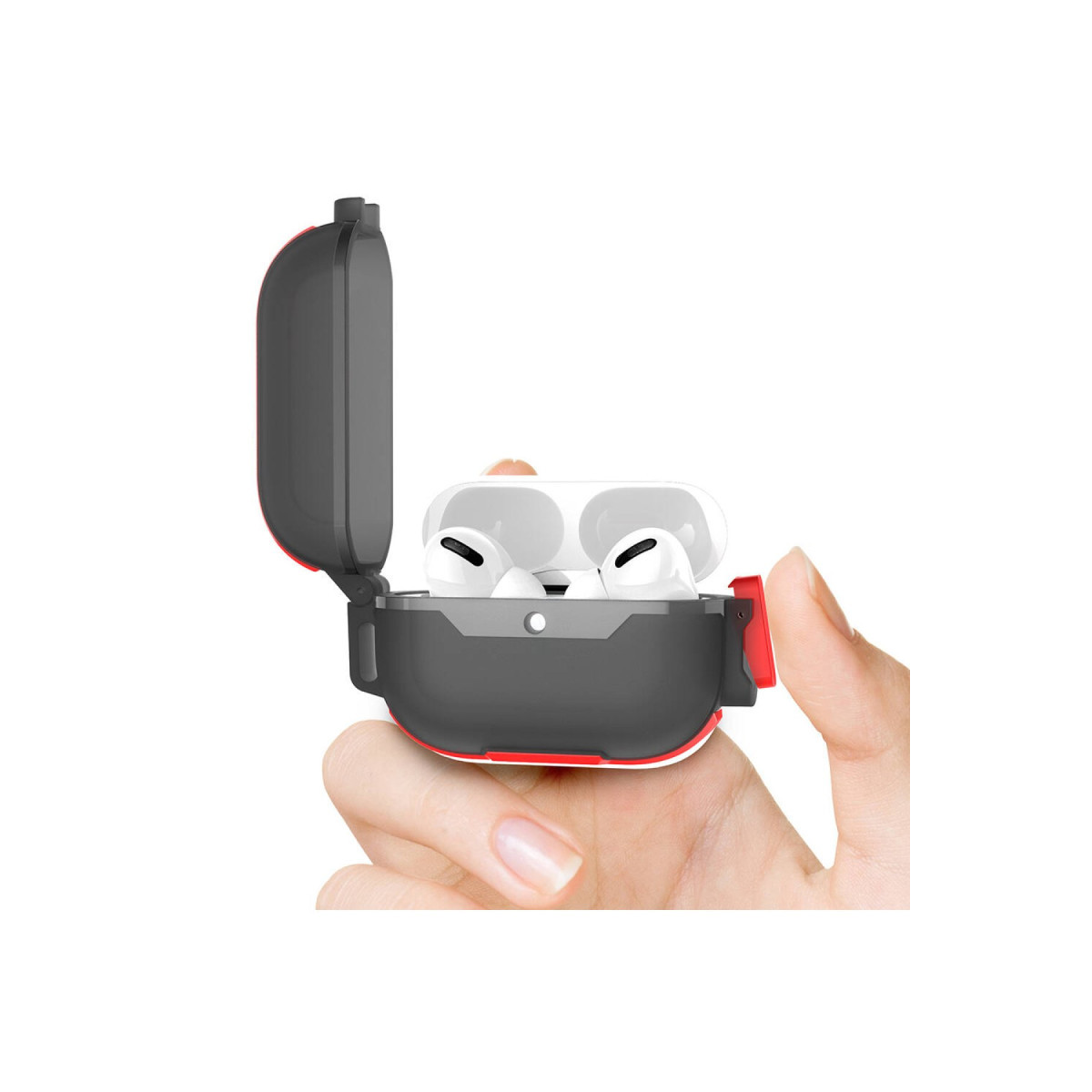Newface Apple Airpods 4 (4.nesil) Predator Airpods Kılıf - Siyah — görsel 12