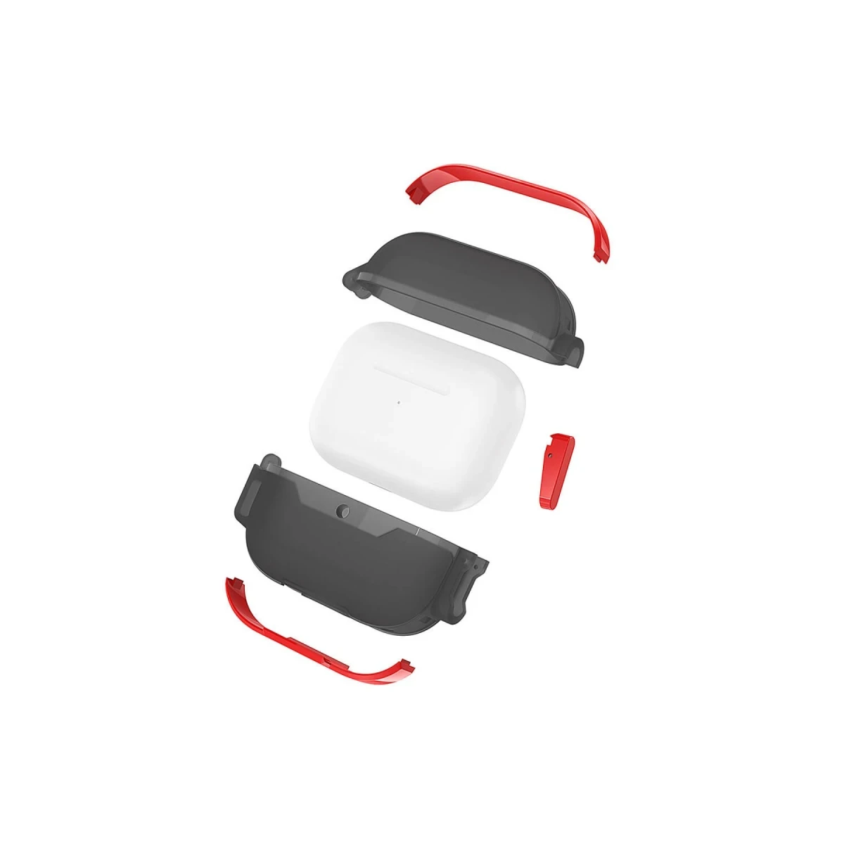 Newface Apple Airpods 4 (4.nesil) Predator Airpods Kılıf - Siyah — görsel 8