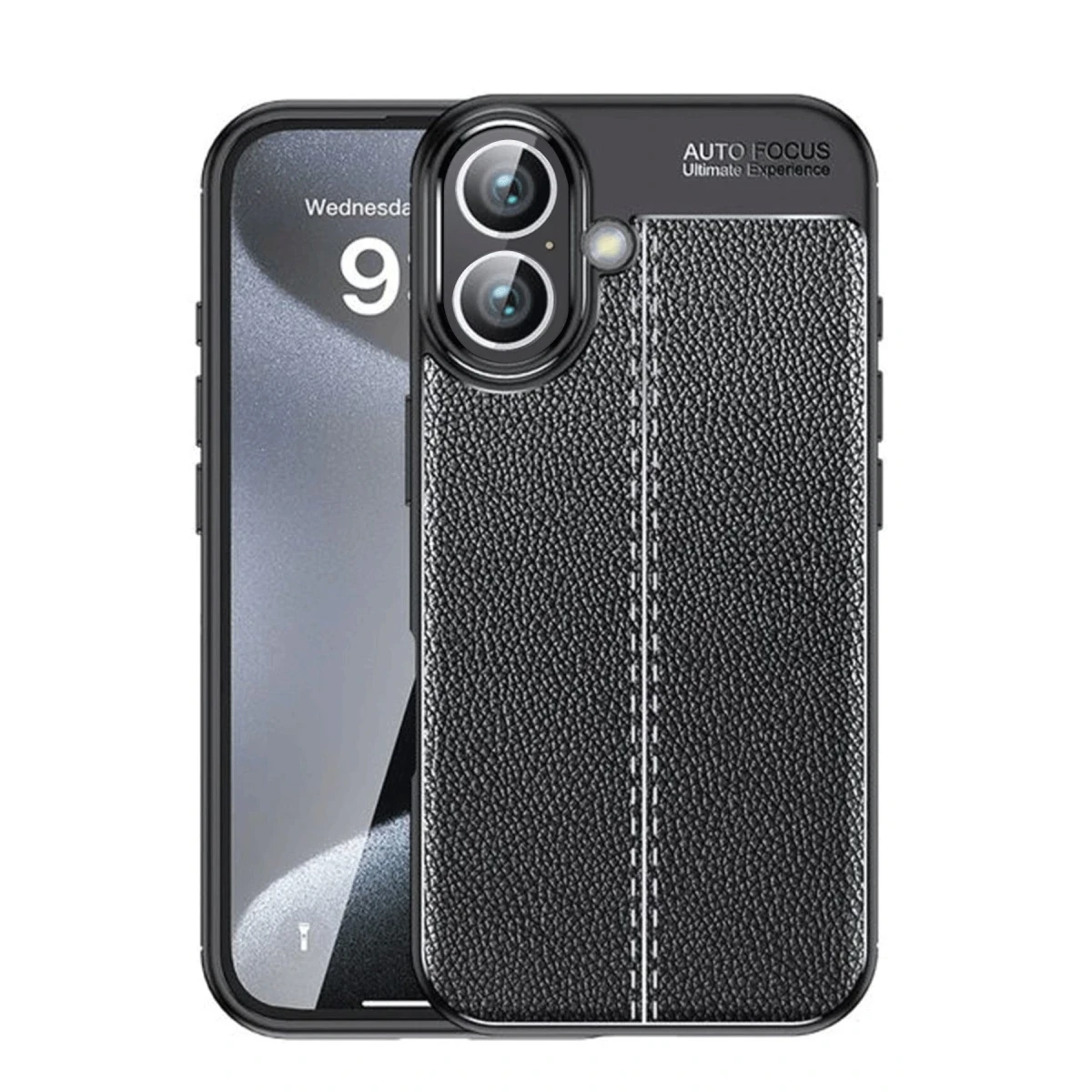 Newface Apple iPhone 16 Plus Kılıf Auto Focus Kapak - Siyah — görsel 2