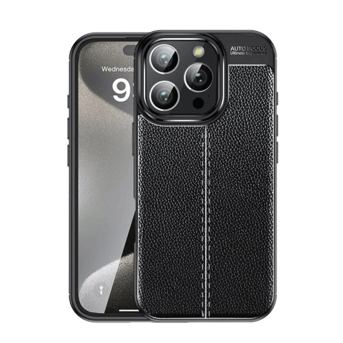 Newface Apple iPhone 16 Pro Max Kılıf Auto Focus Kapak - Siyah — görsel 2