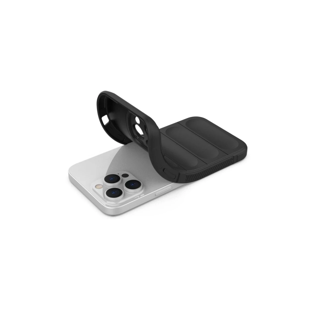 Newface Apple iPhone 16 Pro Max Kılıf Optimum Silikon - Siyah — görsel 6