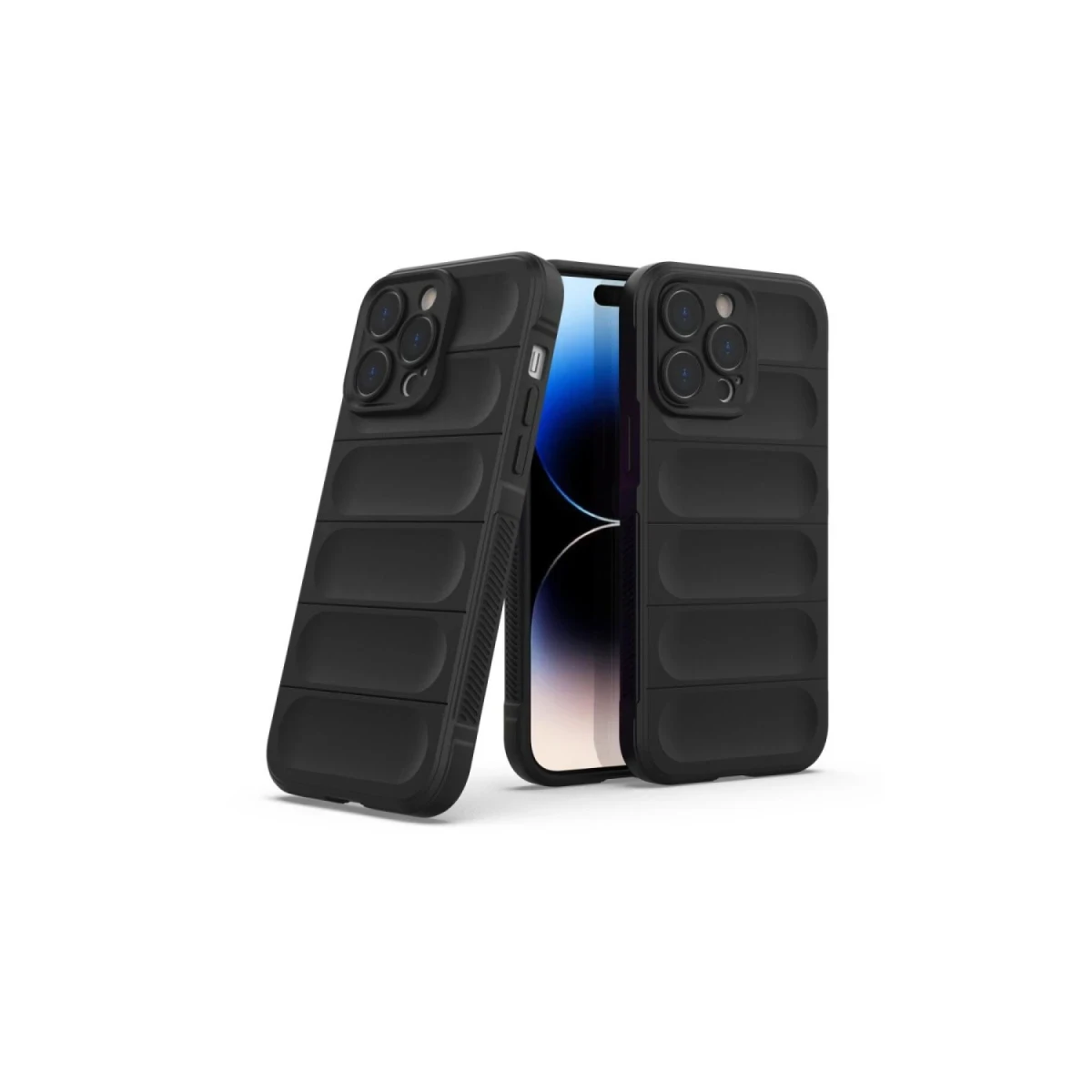 Newface Apple iPhone 16 Pro Max Kılıf Optimum Silikon - Siyah — görsel 8