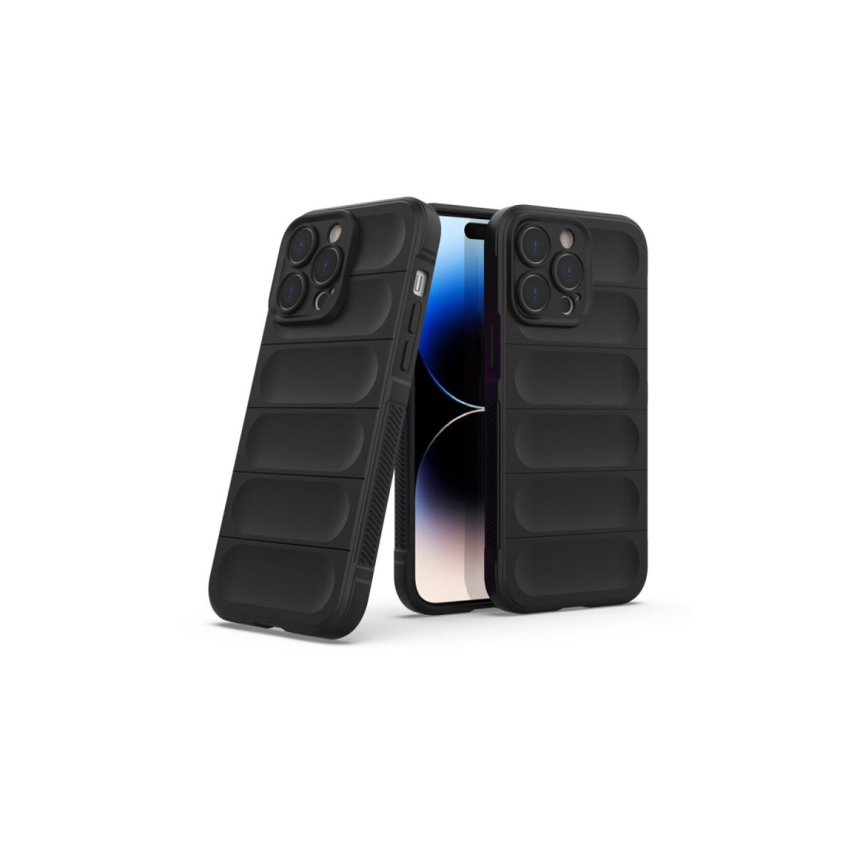 Newface Apple iPhone 16 Pro Max Kılıf Optimum Silikon - Siyah — görsel 12
