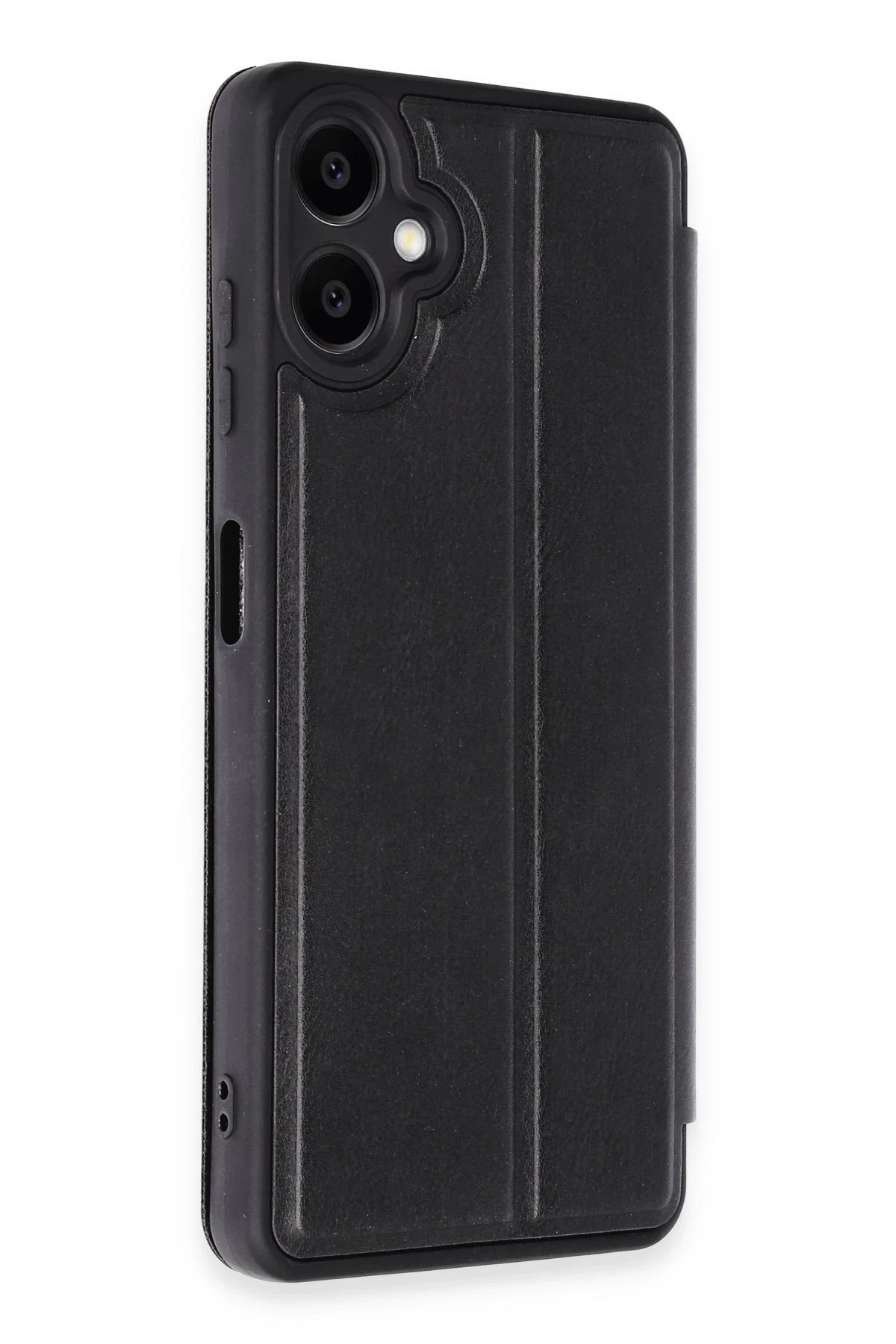 Newface Samsung Galaxy A06 Kılıf Flip Cover - Siyah — görsel 2