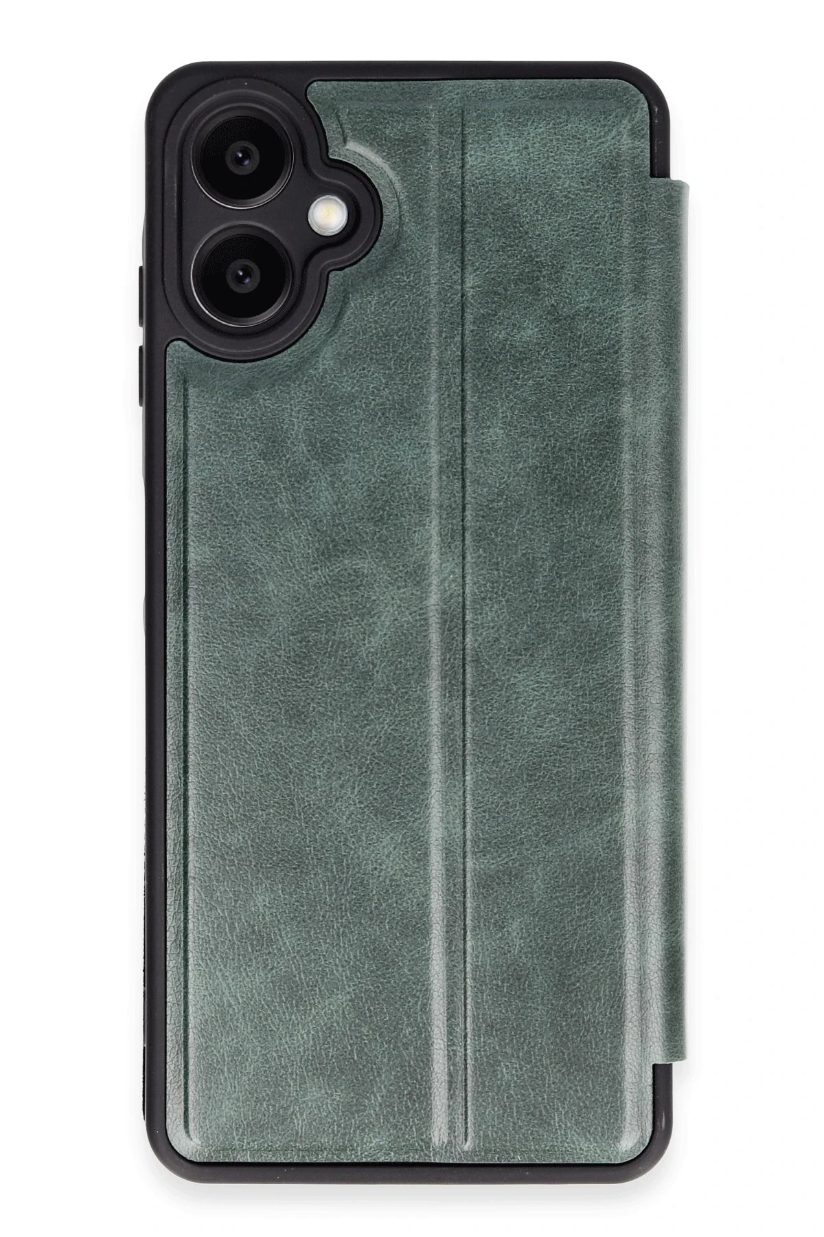 Newface Samsung Galaxy A06 Kılıf Flip Cover - Koyu Yeşil