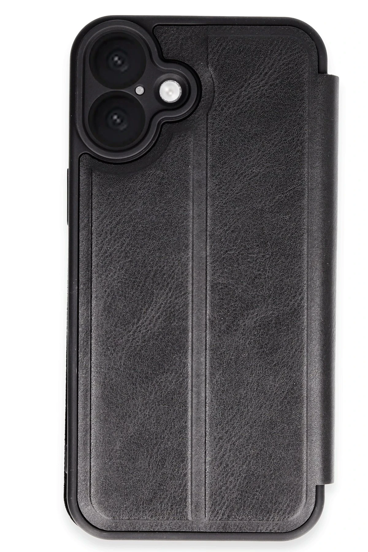 Newface Apple iPhone 16 Kılıf Flip Cover - Siyah