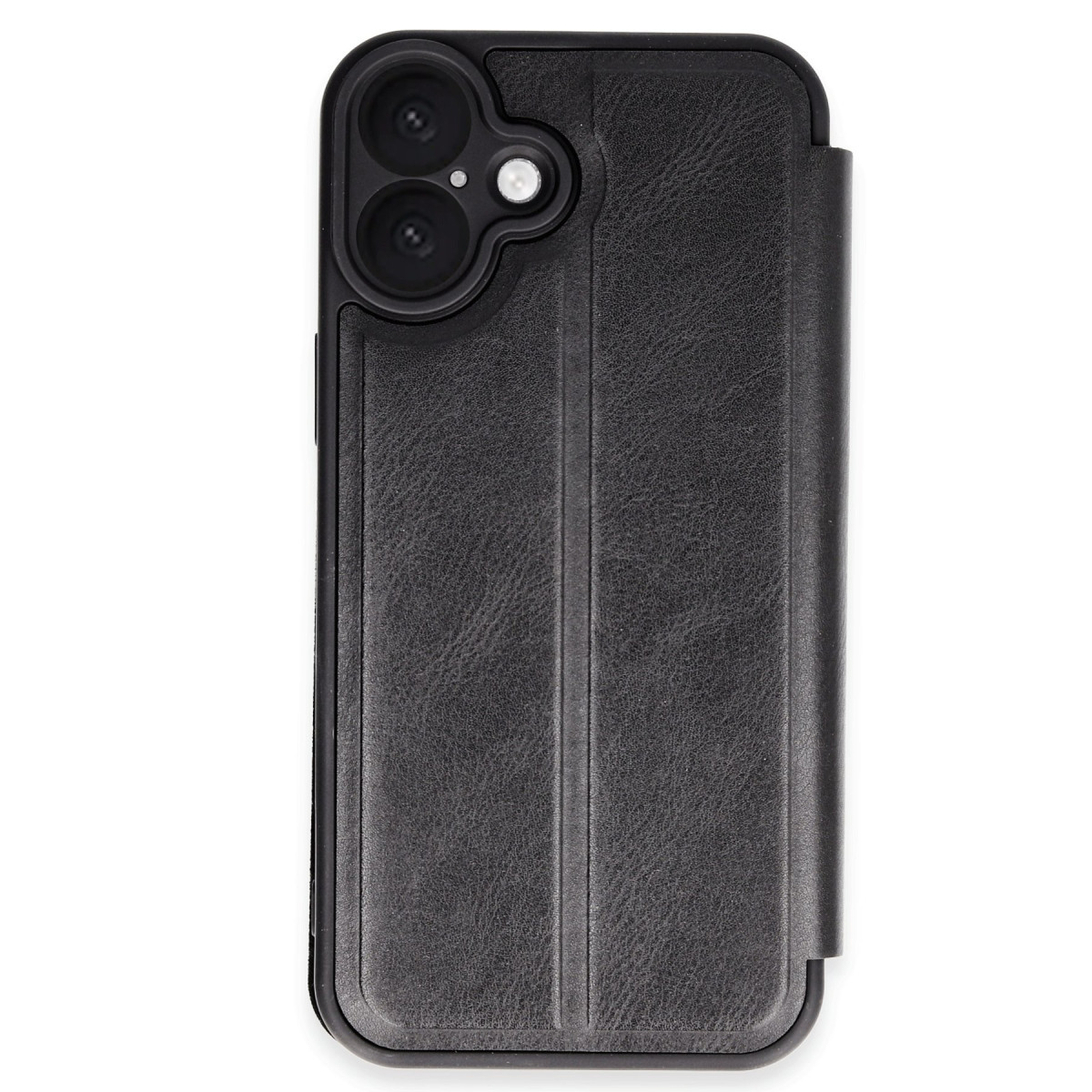 Newface Apple iPhone 16 Plus Kılıf Flip Cover - Siyah — görsel 7