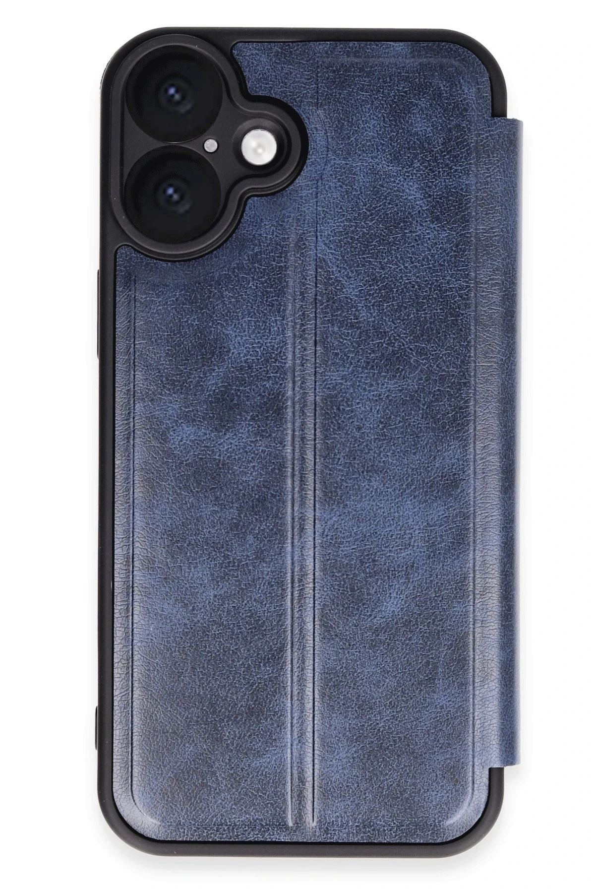 Newface iPhone 16 Plus Kılıf Flip Cover - Lacivert