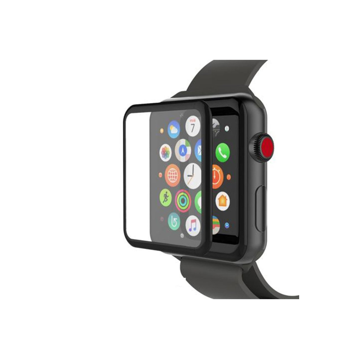Newface Apple Watch 46mm Polymer Nano Ekran Koruyucu - Şeffaf — görsel 7