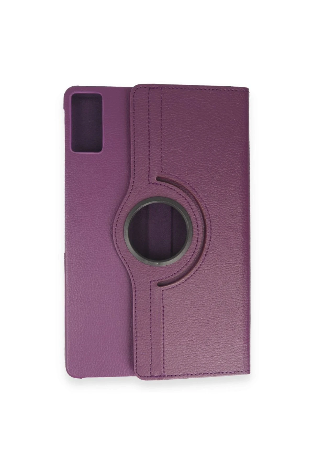 Newface Xiaomi Redmi Pad SE 4G Kılıf 360 Tablet Deri Kılıf - Mürdüm