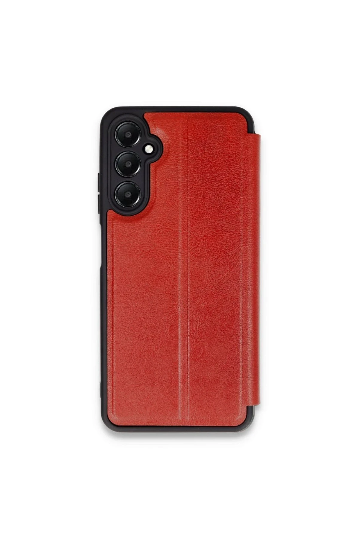 Newface Samsung Galaxy S24 FE Kılıf Flip Cover - Kırmızı