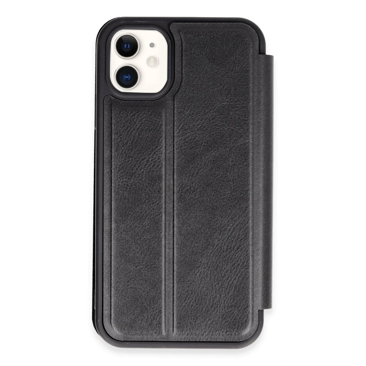Newface Apple iPhone 11 Kılıf Flip Cover - Siyah — görsel 3