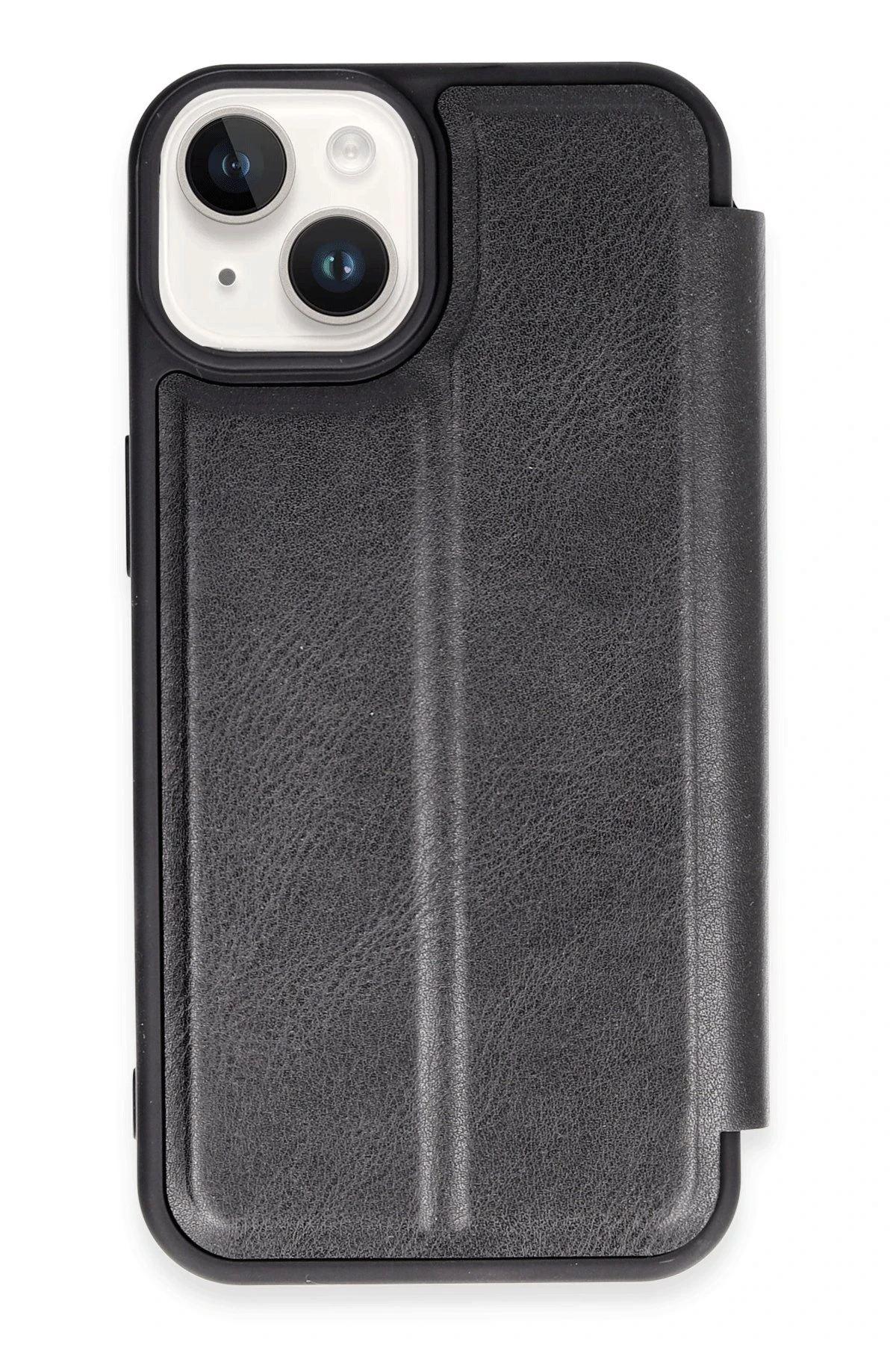 Newface Apple iPhone 14 Kılıf Flip Cover - Siyah