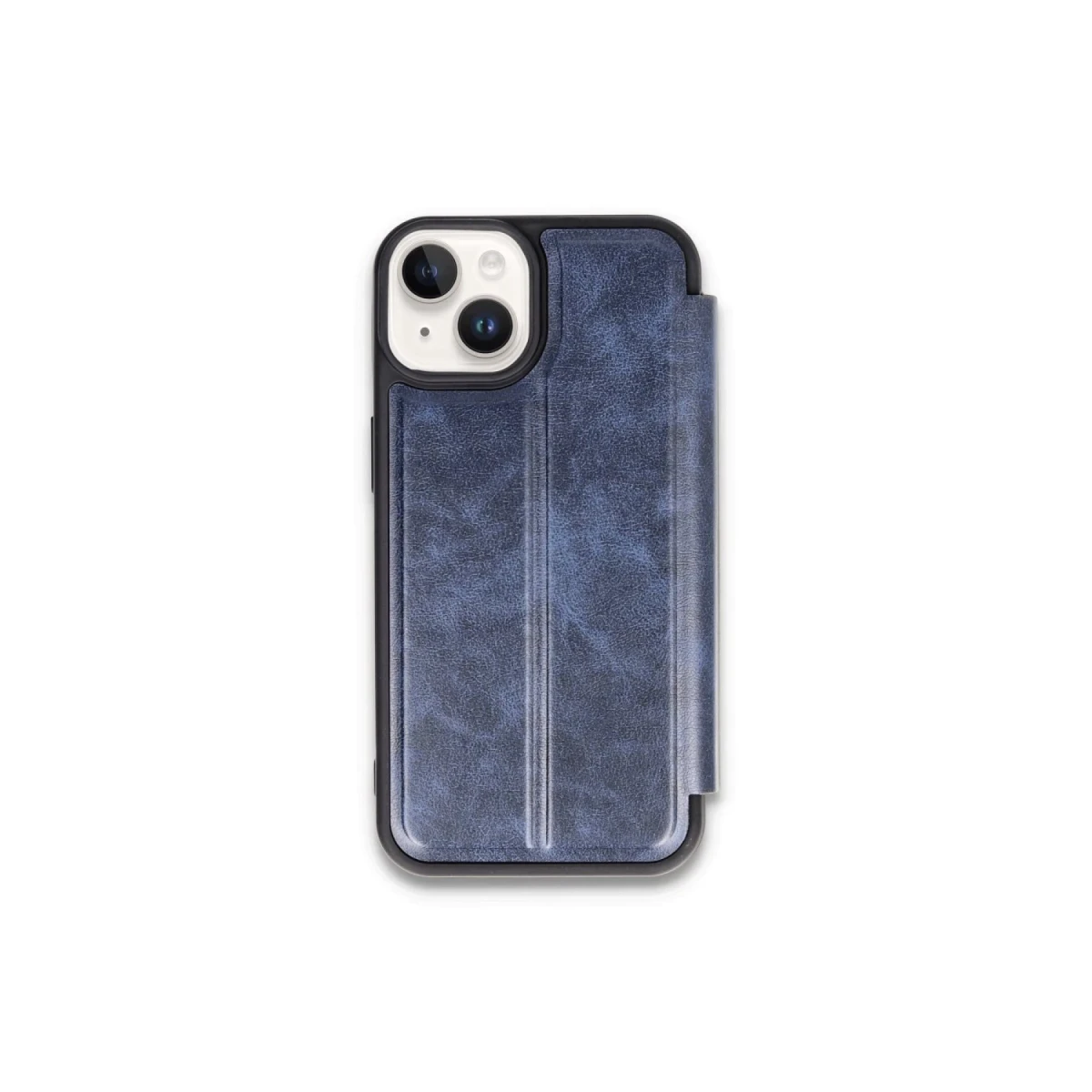 Newface Apple iPhone 15 Kılıf Flip Cover - Lacivert