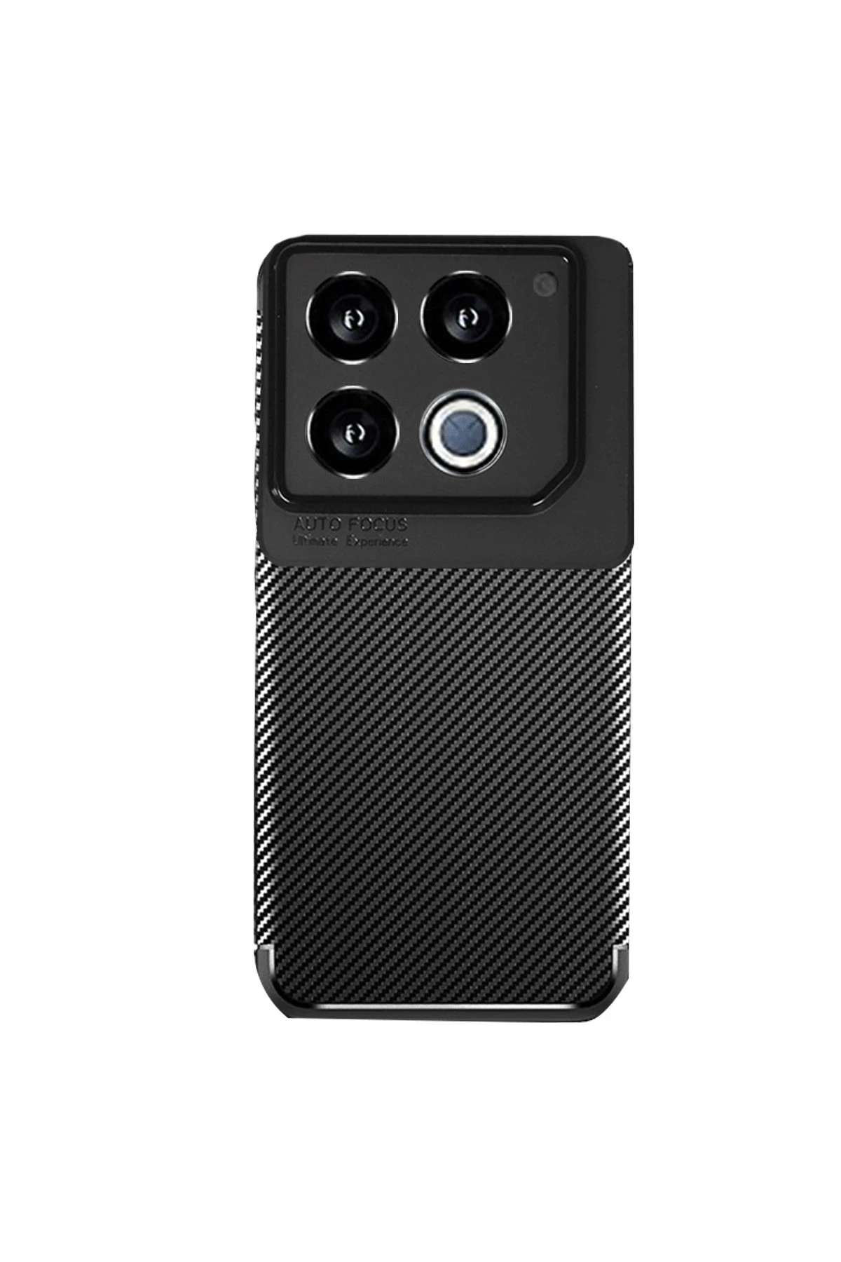 Newface İnfinix Note 40 Pro Kılıf Auto Focus Karbon Kapak - Siyah
