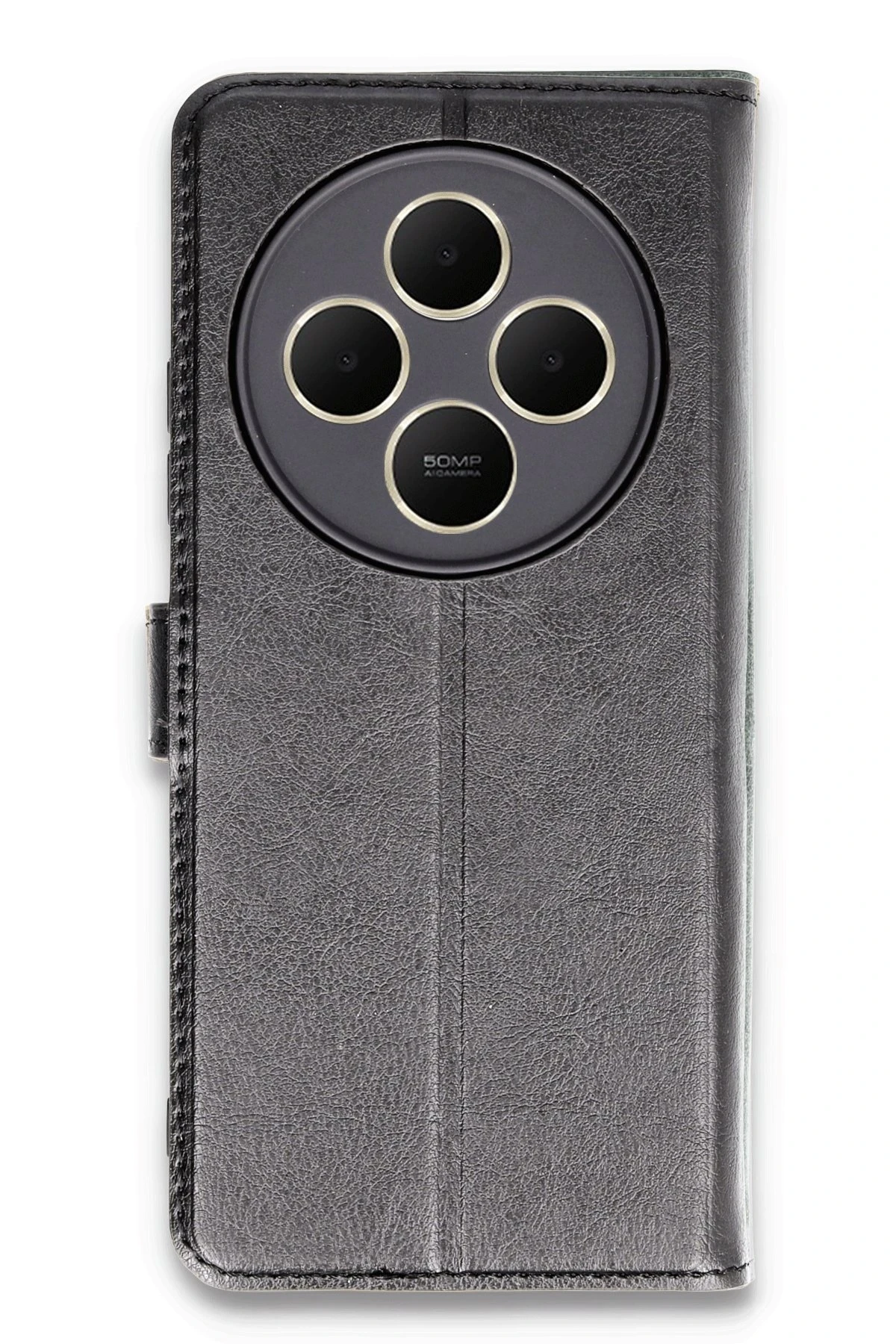 Newface Xiaomi Redmi 14C Kılıf Trend S Plus Kapaklı Kılıf - Siyah