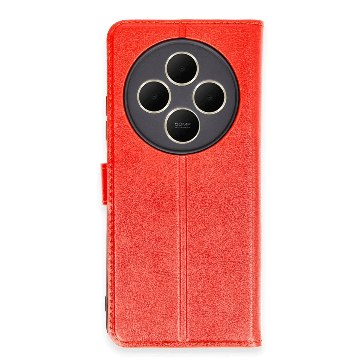 Xiaomi Redmi 14C Kılıf Trend S Plus Kapaklı Kılıf - Kırmızı