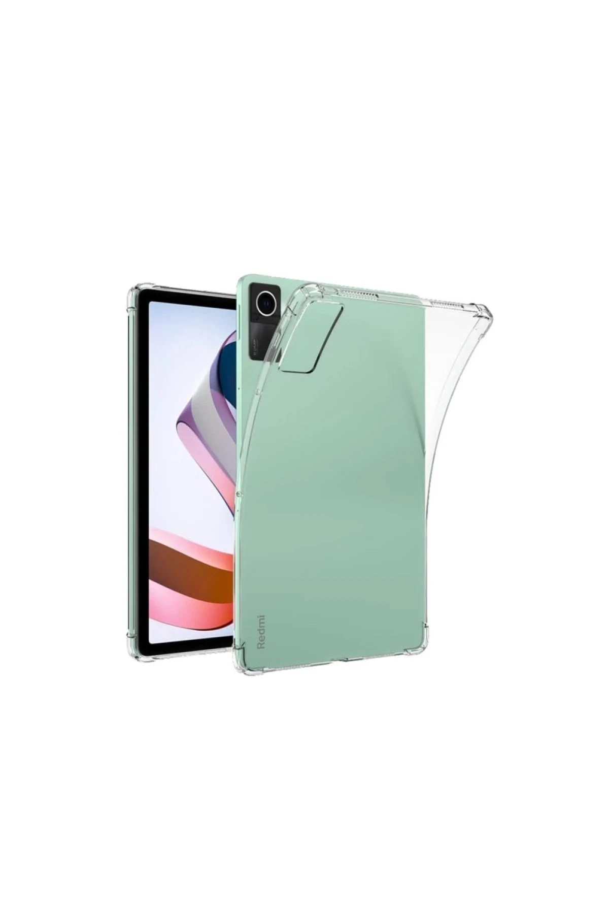 Newface Xiaomi Redmi Pad SE 4G Kılıf Anti Shock Tablet Silikon - Şeffaf — görsel 3