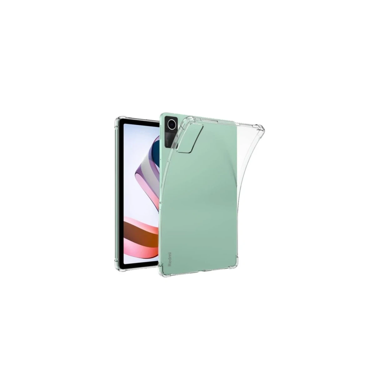Newface Xiaomi Redmi Pad SE 4G Kılıf Anti Shock Tablet Silikon - Şeffaf — görsel 6